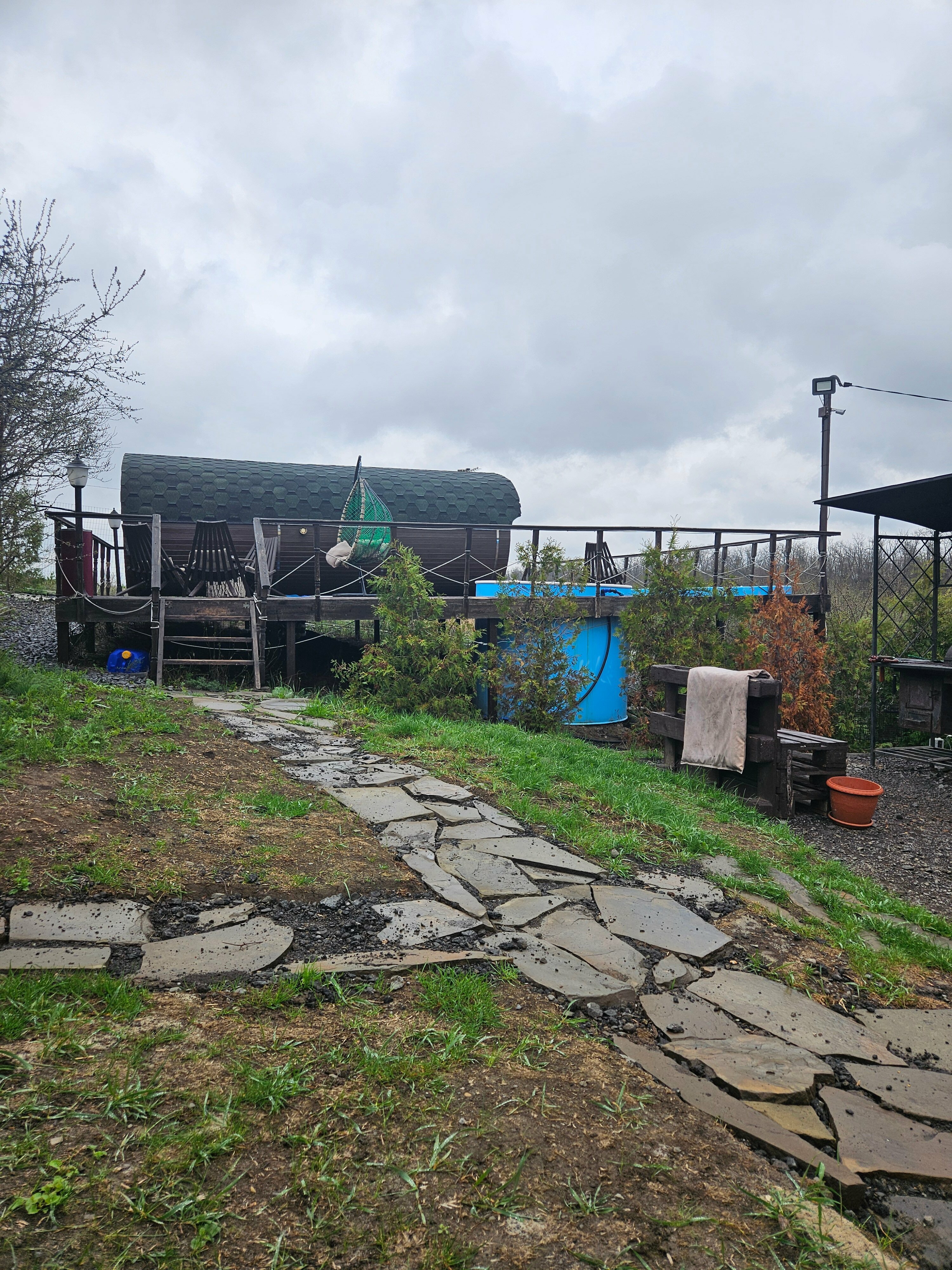 Семейный номер с террасой