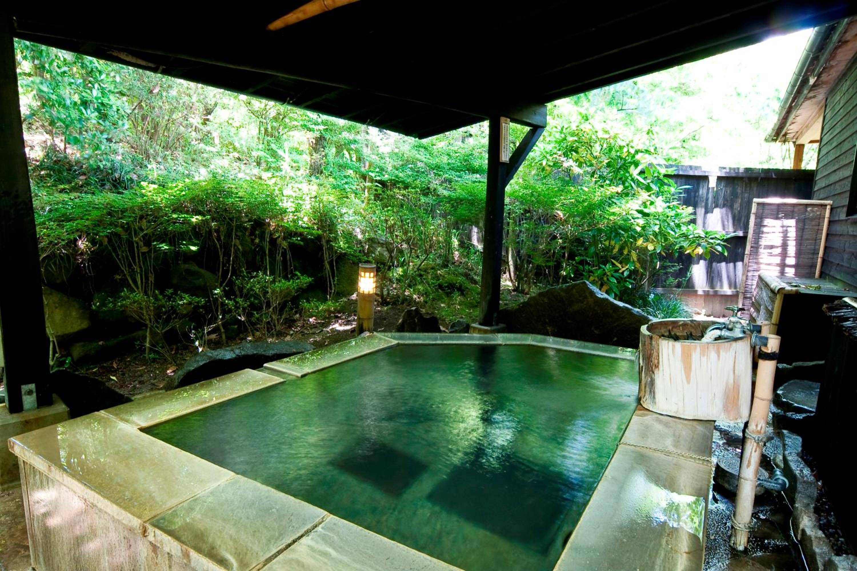 Japanese-Style Room with Open-Air Bath