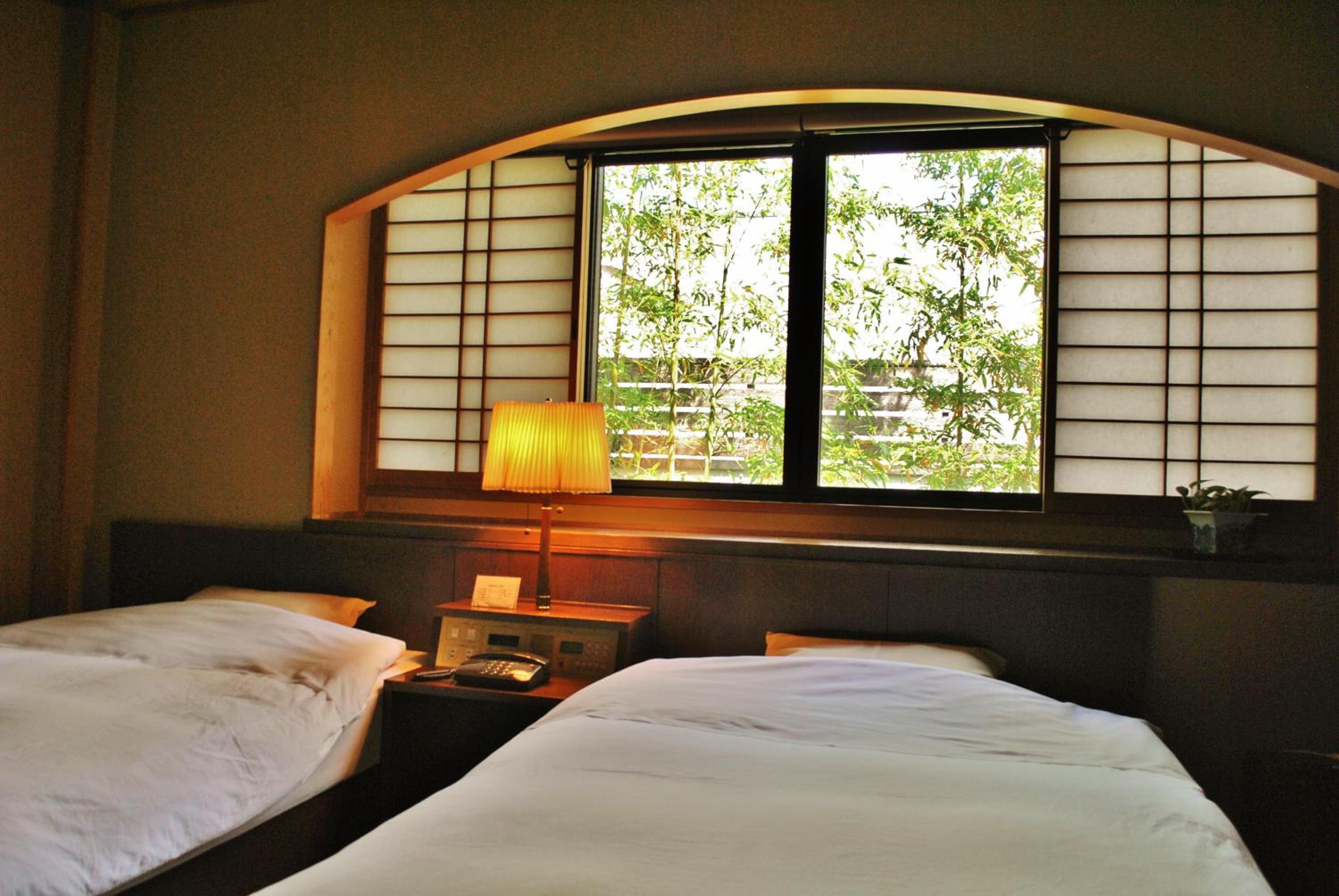 Room with Tatami Area and Shared Bathroom