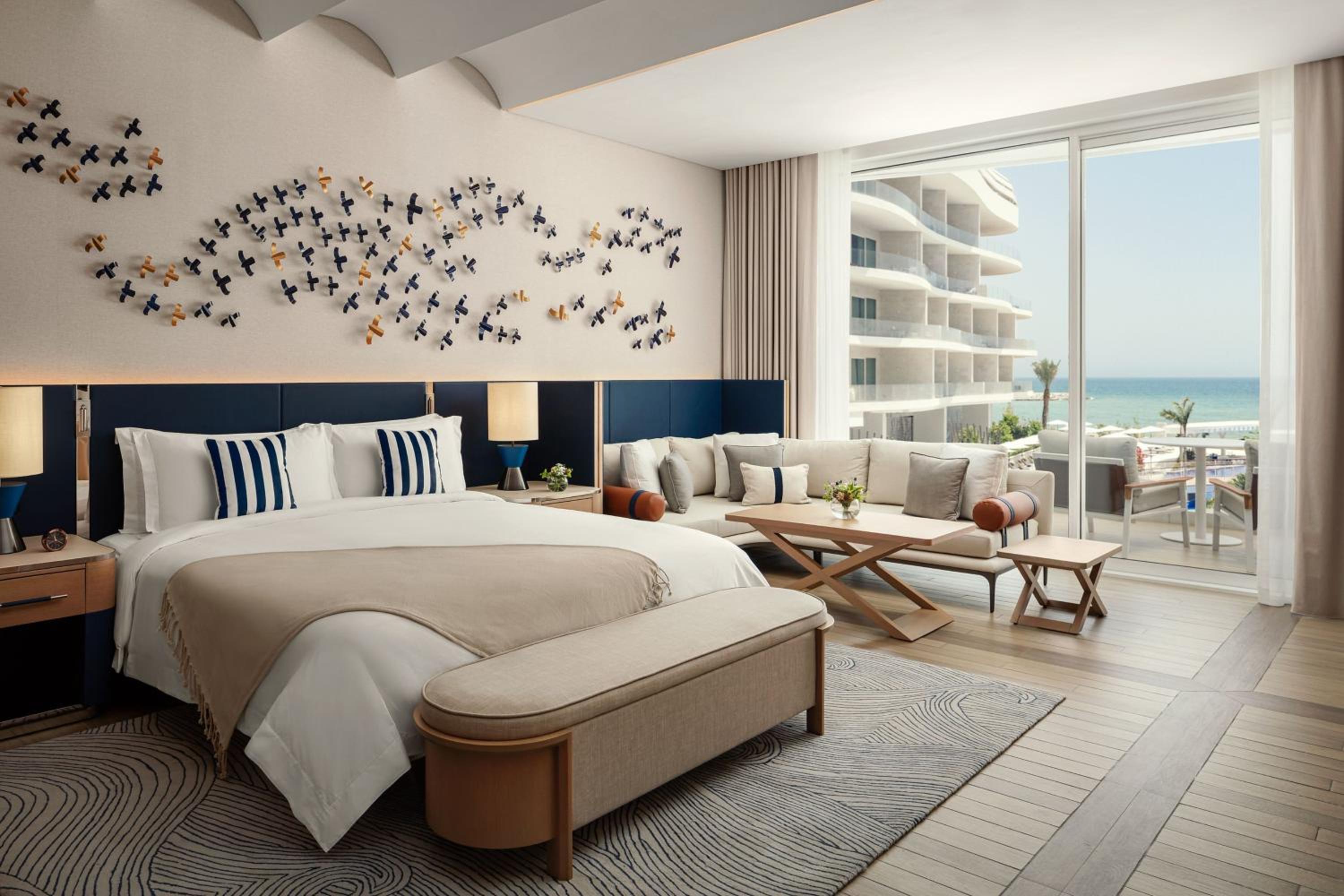 Deluxe King Room with Balcony and Sea View