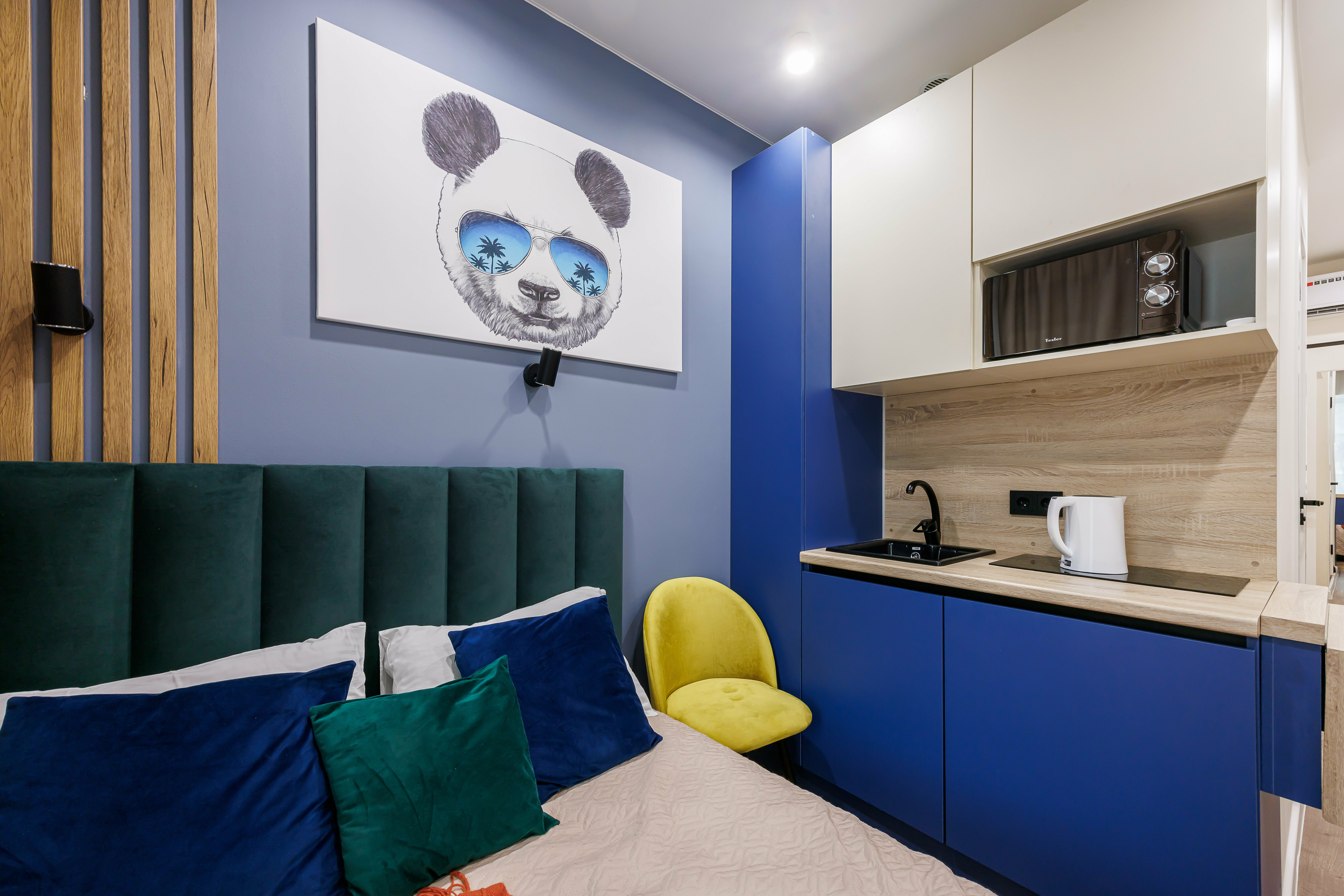 Небольшой двухместный номер с 1 кроватью