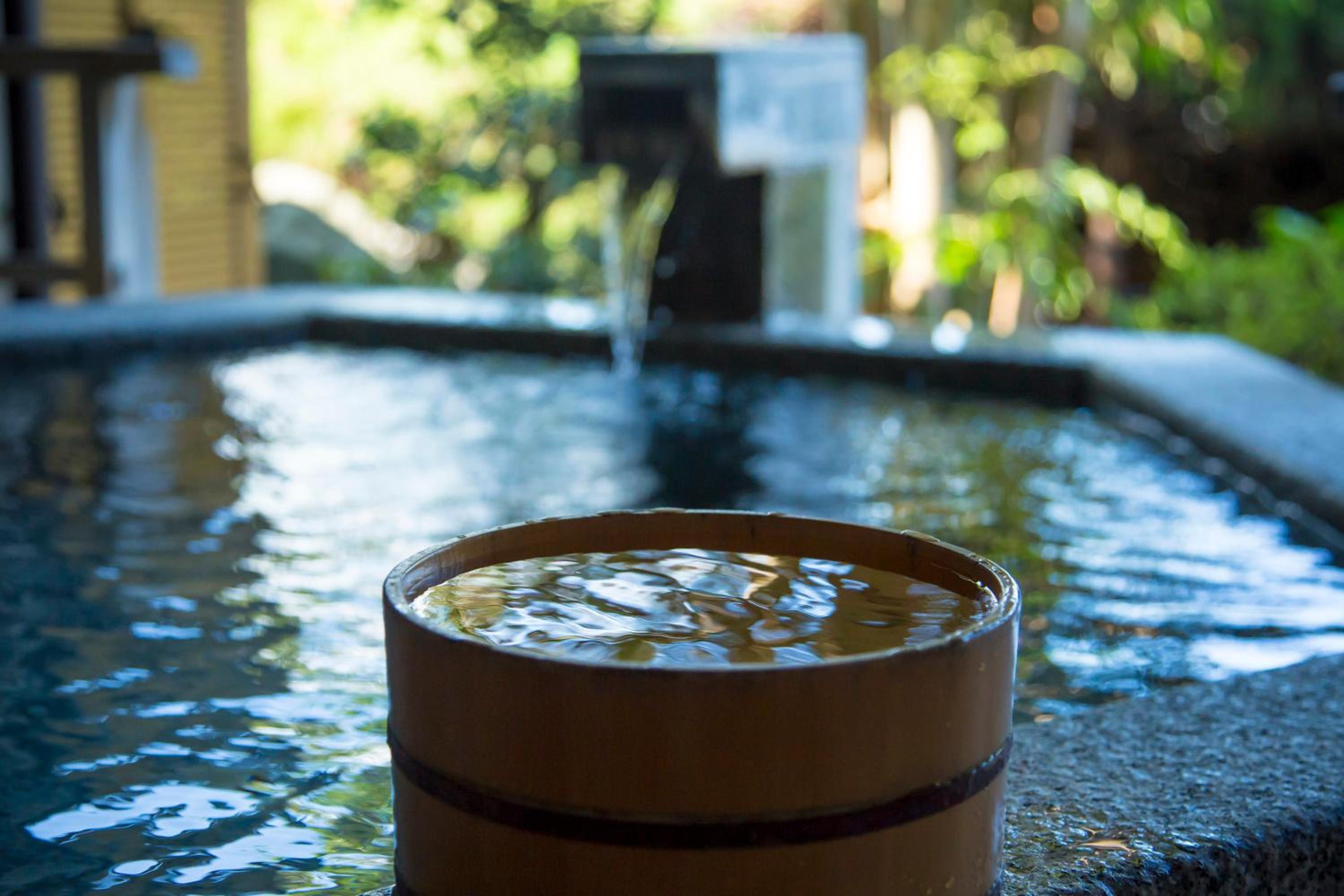 Japanese-Style Room with Open-Air Bath