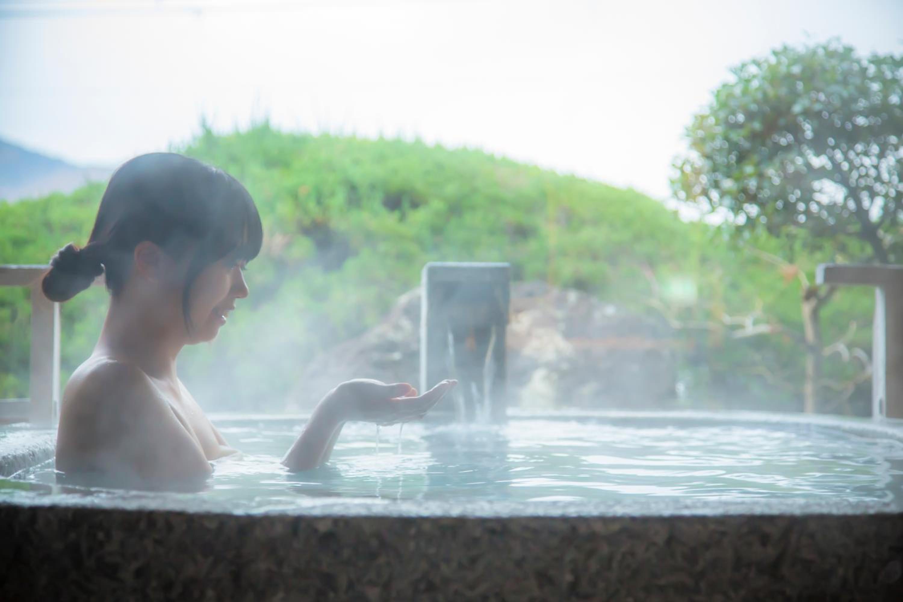 Japanese-Style Room with Open-Air Bath