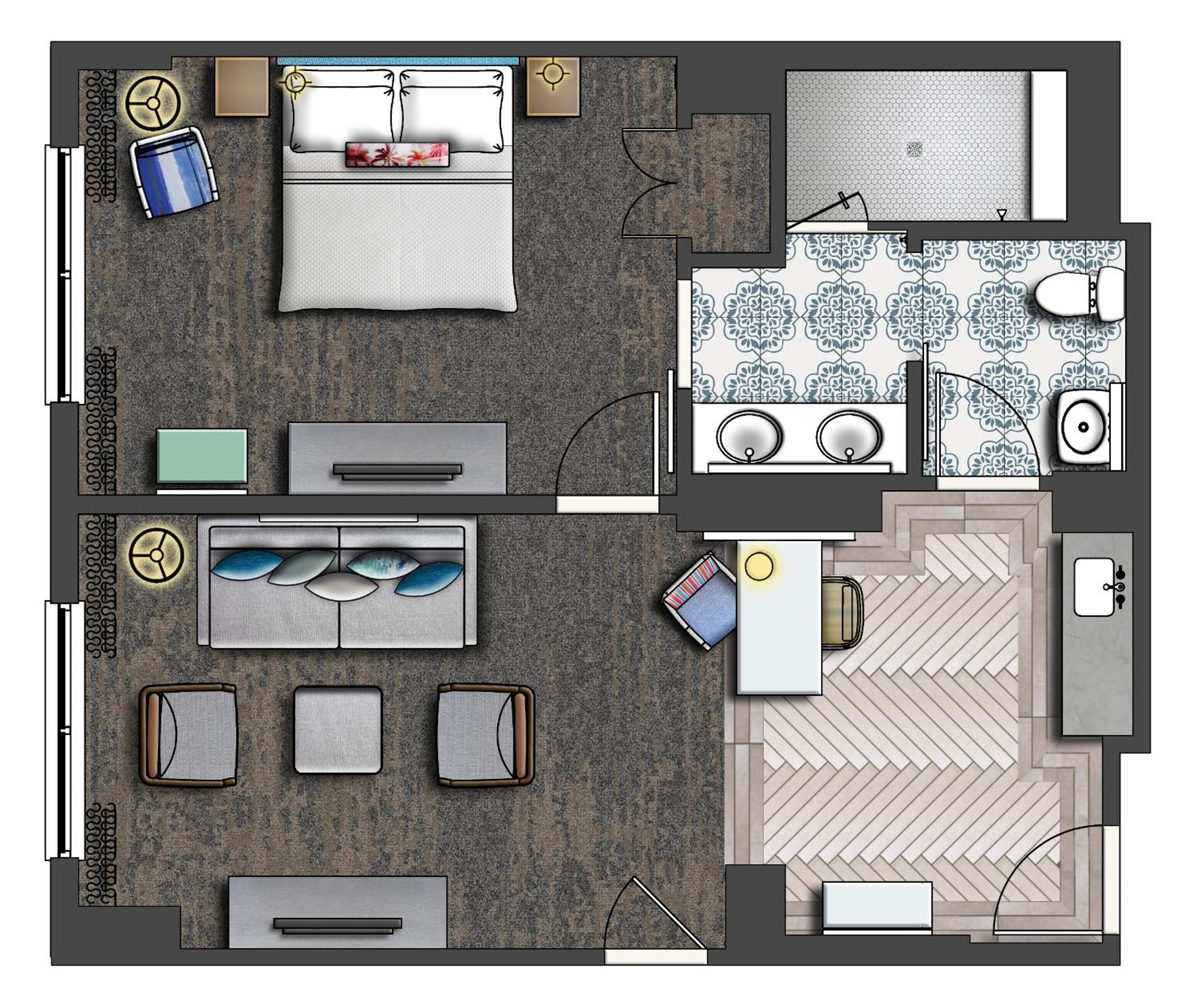 King Suite (Includes Early Park Admission*)
