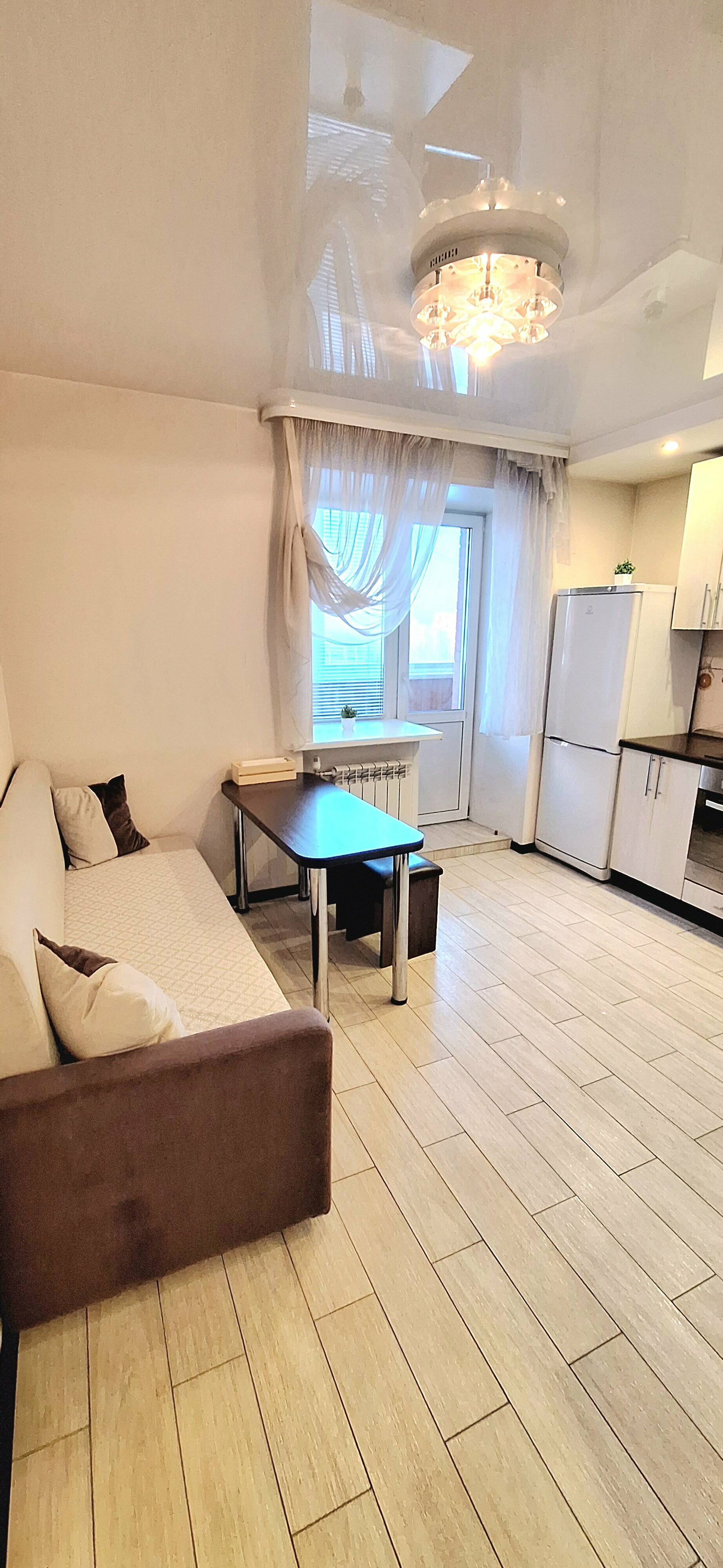 Апартаменты  со спальней и кухней