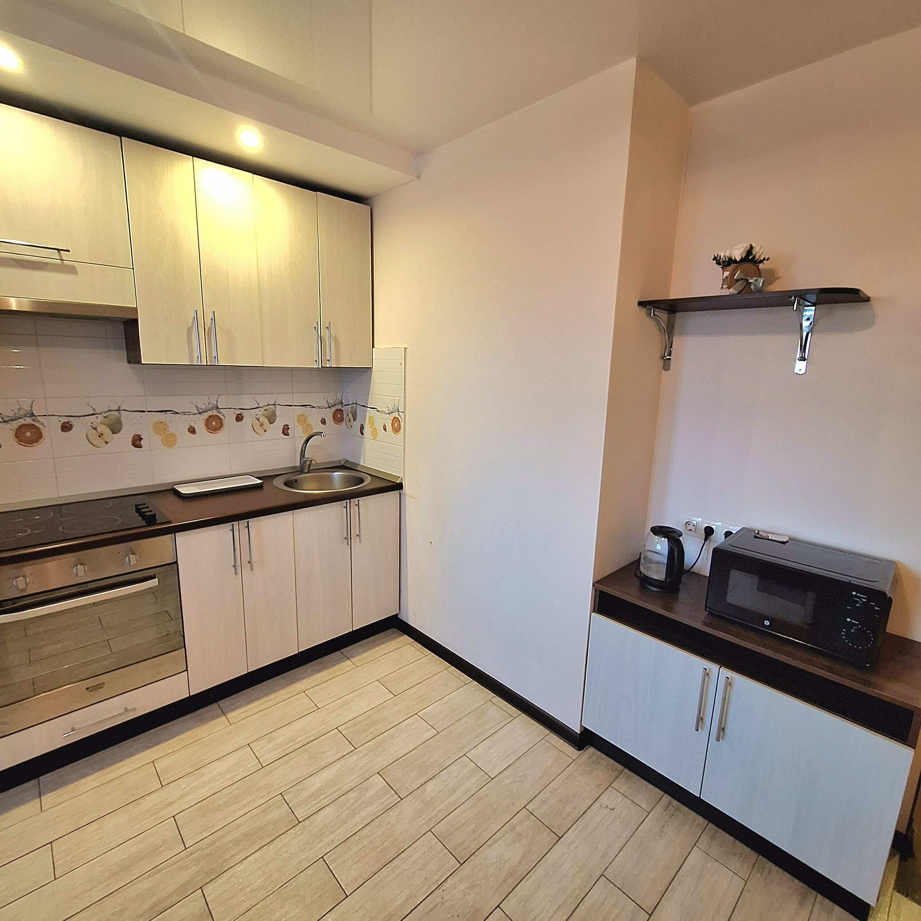 Апартаменты  со спальней и кухней