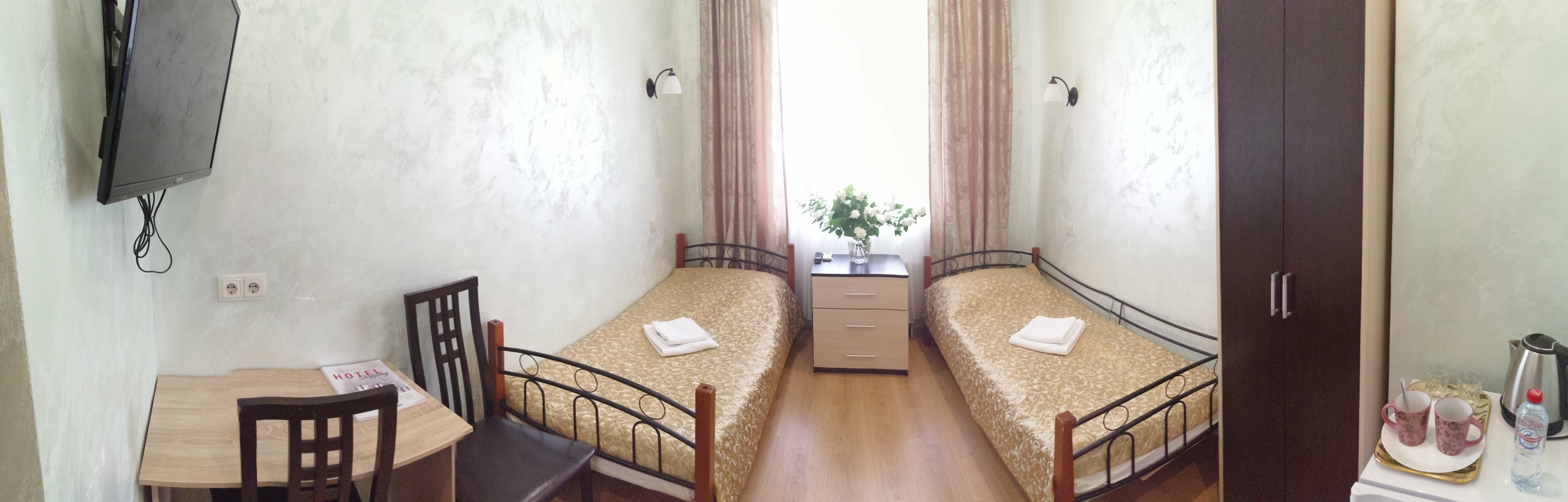 Стандартный номер с двумя раздельными кроватями