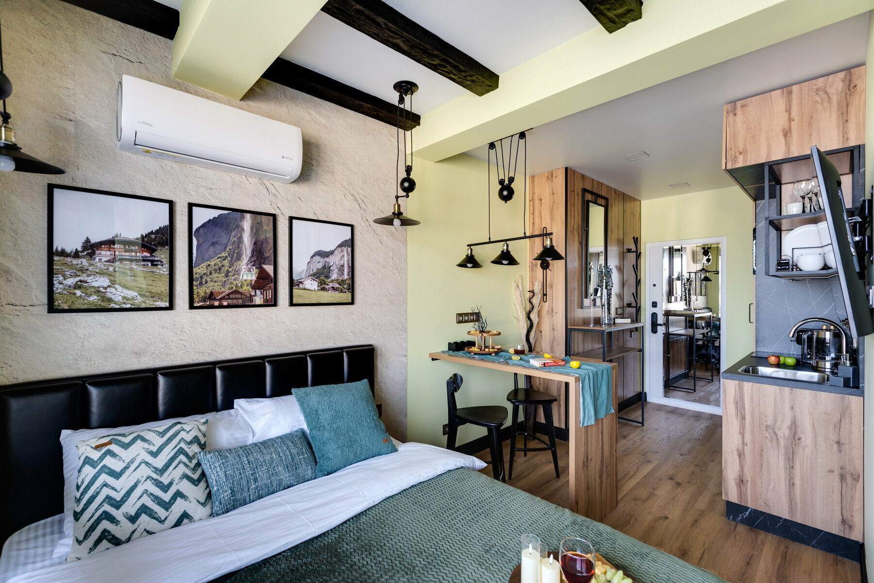 Роскошный трехместный номер