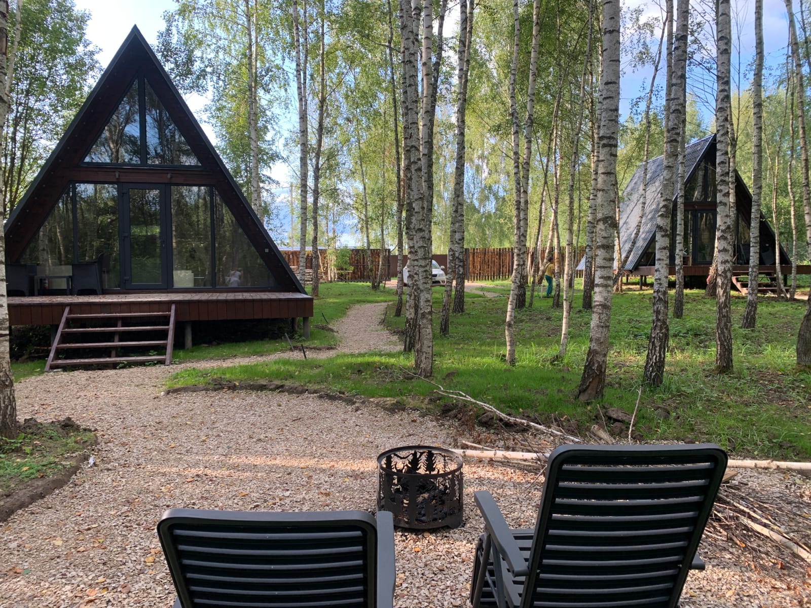 Дом с видом на лес