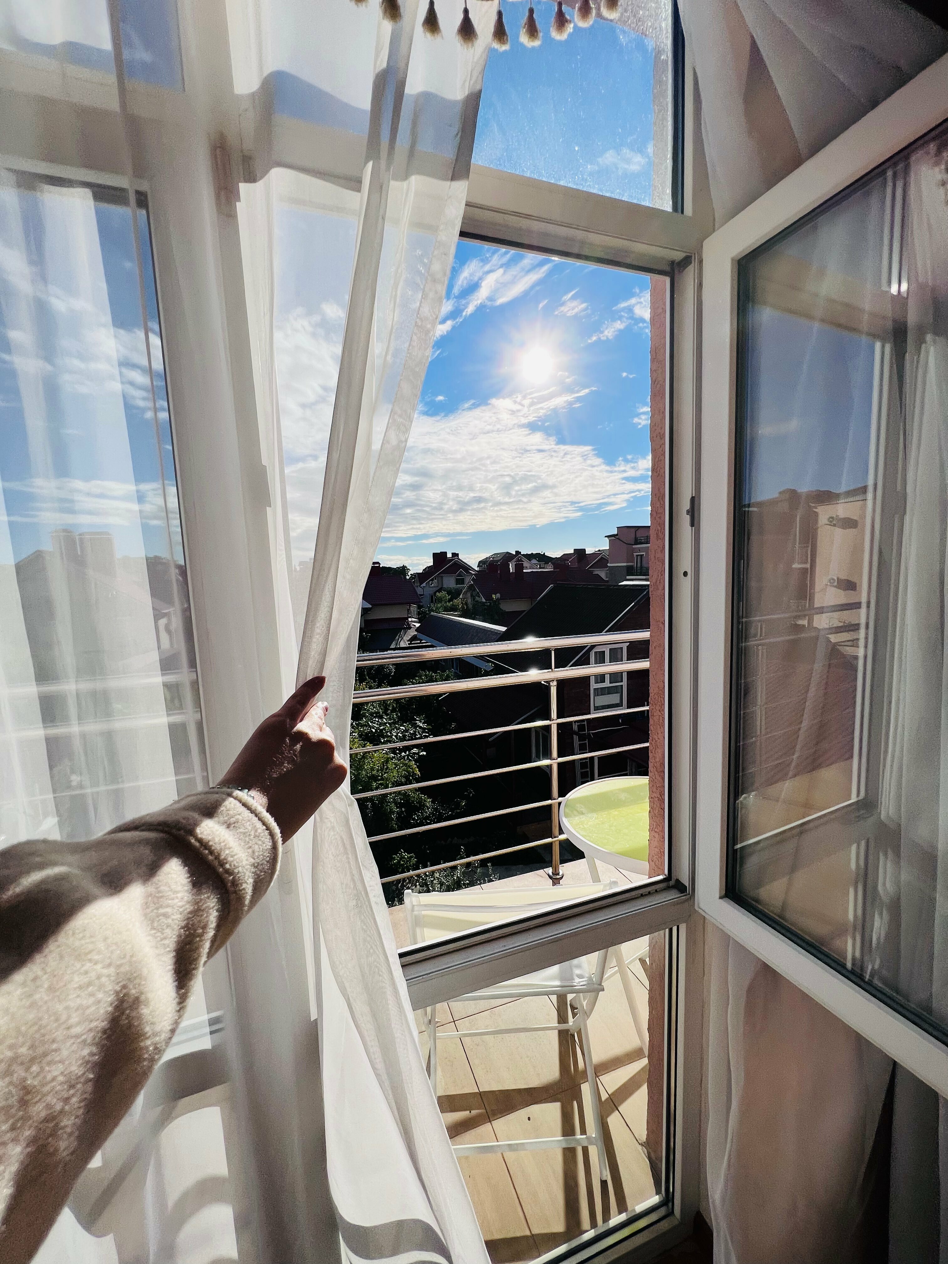 Двухместный номер с балконом (внутренний двор)