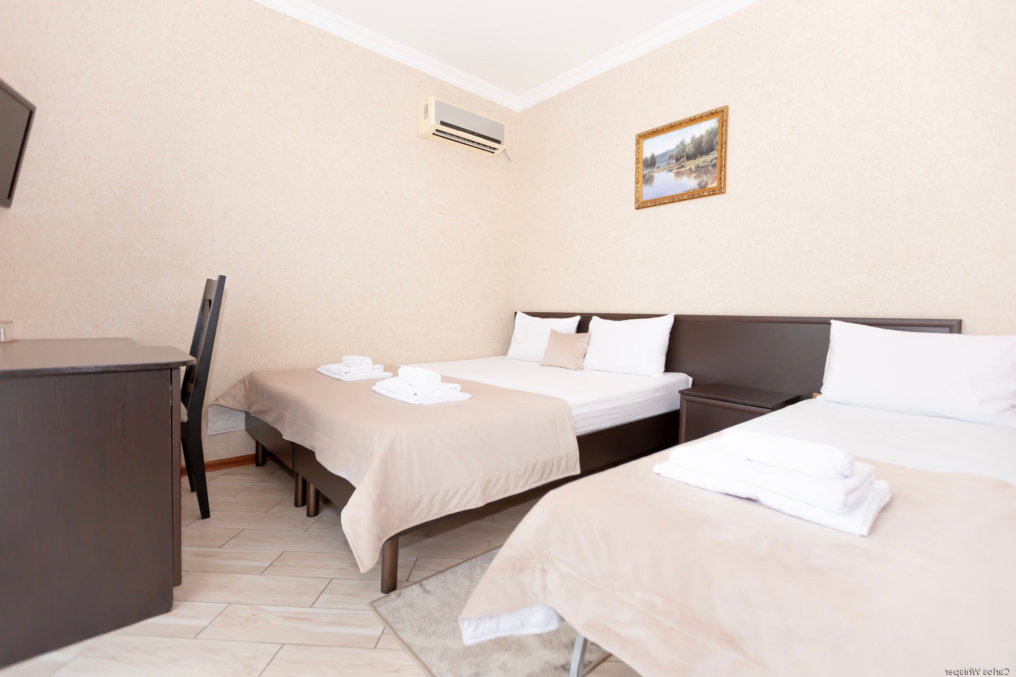 Улучшенный двухместный номер с 1 кроватью или 2 отдельными кроватями, вид на город