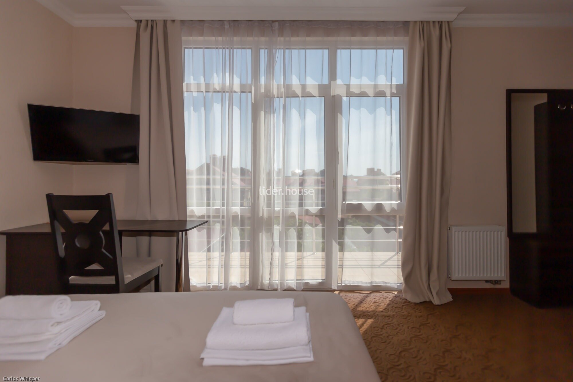 Двухместный номер с балконом (внутренний двор)