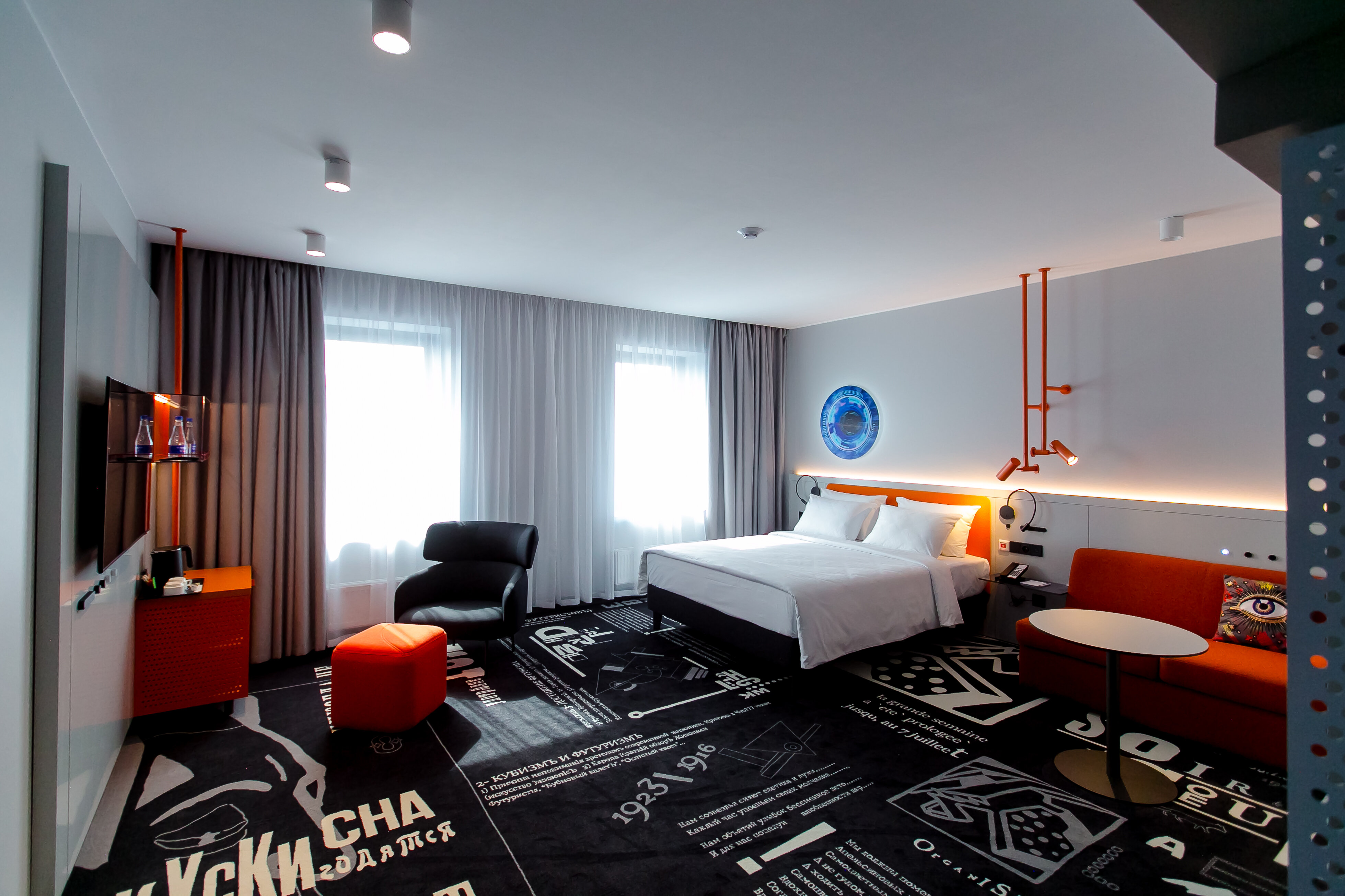 ДЕЛЮКС однокомнатный с двуспальной кроватью и диваном