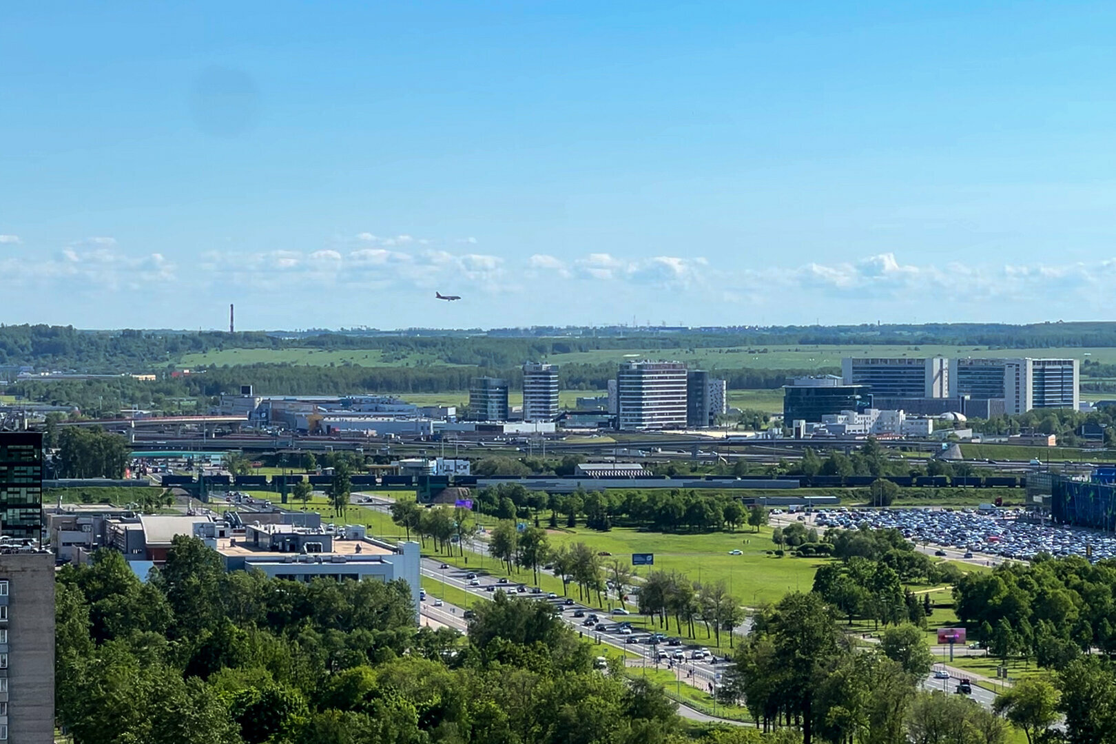 Номер с кроватью King Size на 22 этаже с видом на город