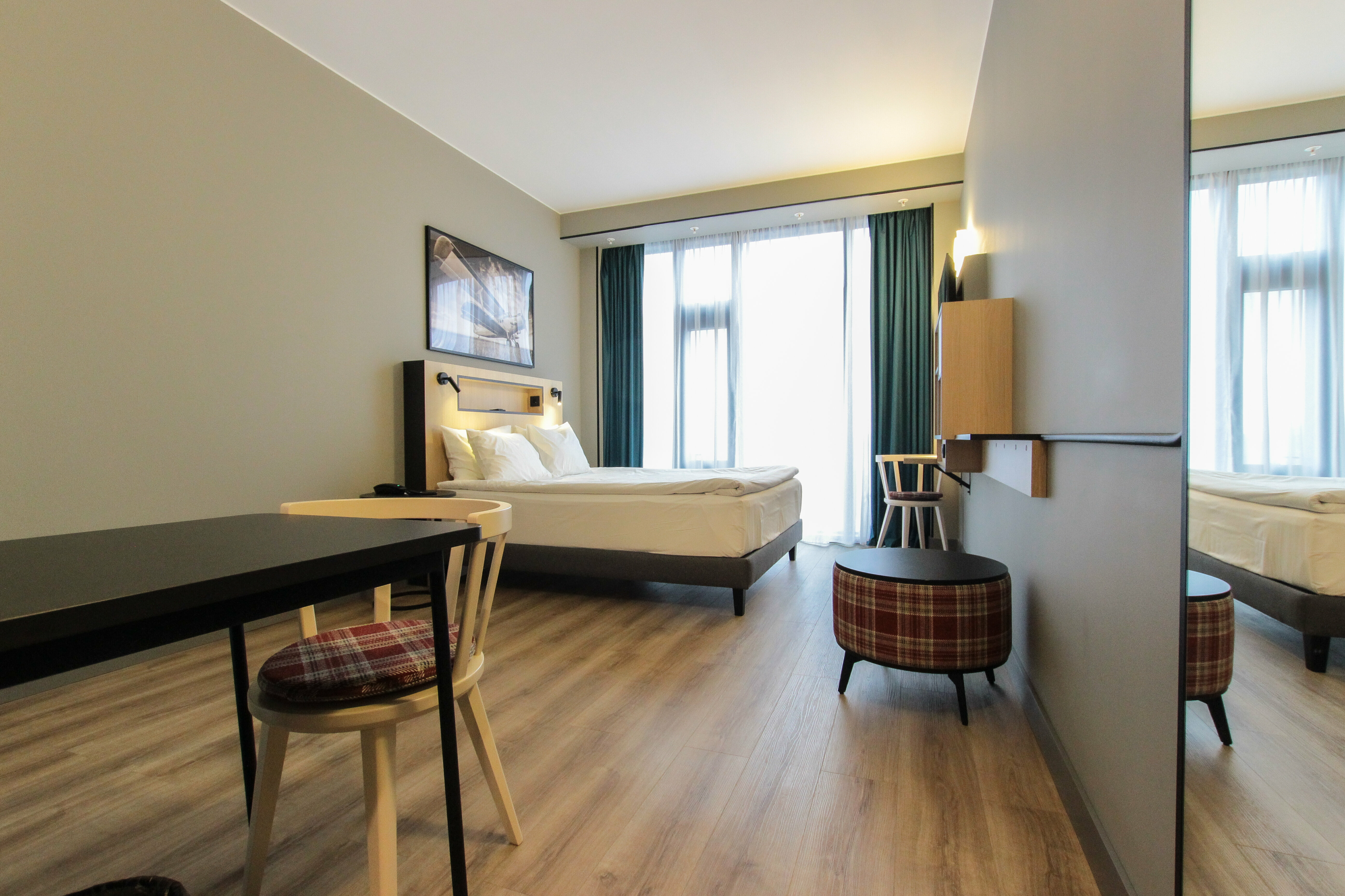 Номер с кроватью King Size на 22 этаже с видом на город