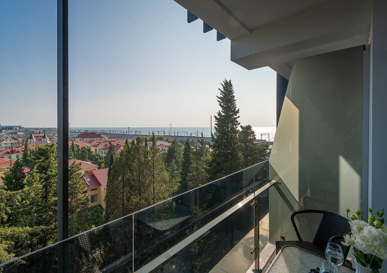 Апартаменты с боковым видом на море 7-8