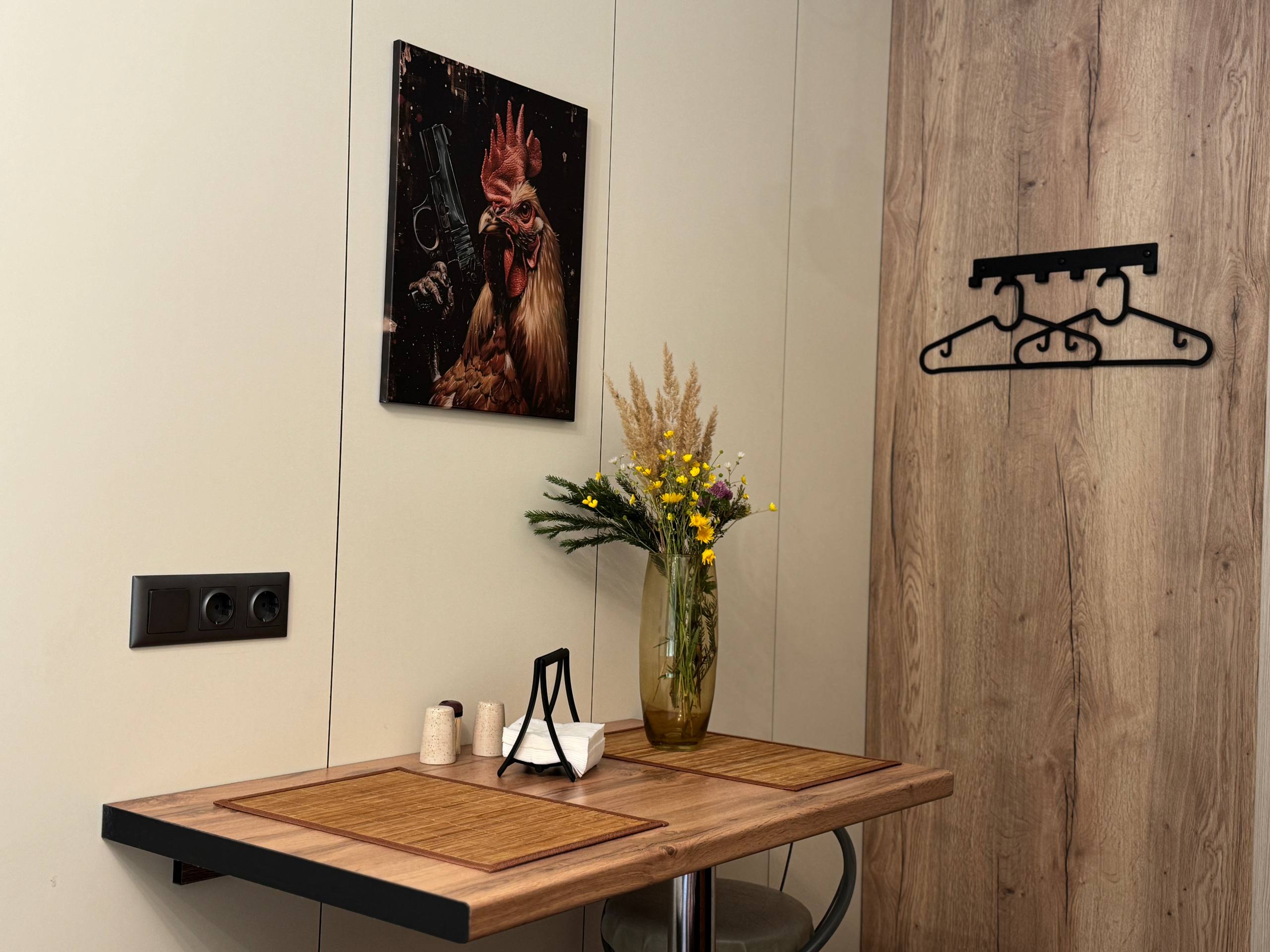 Домик на двоих с видом на лес