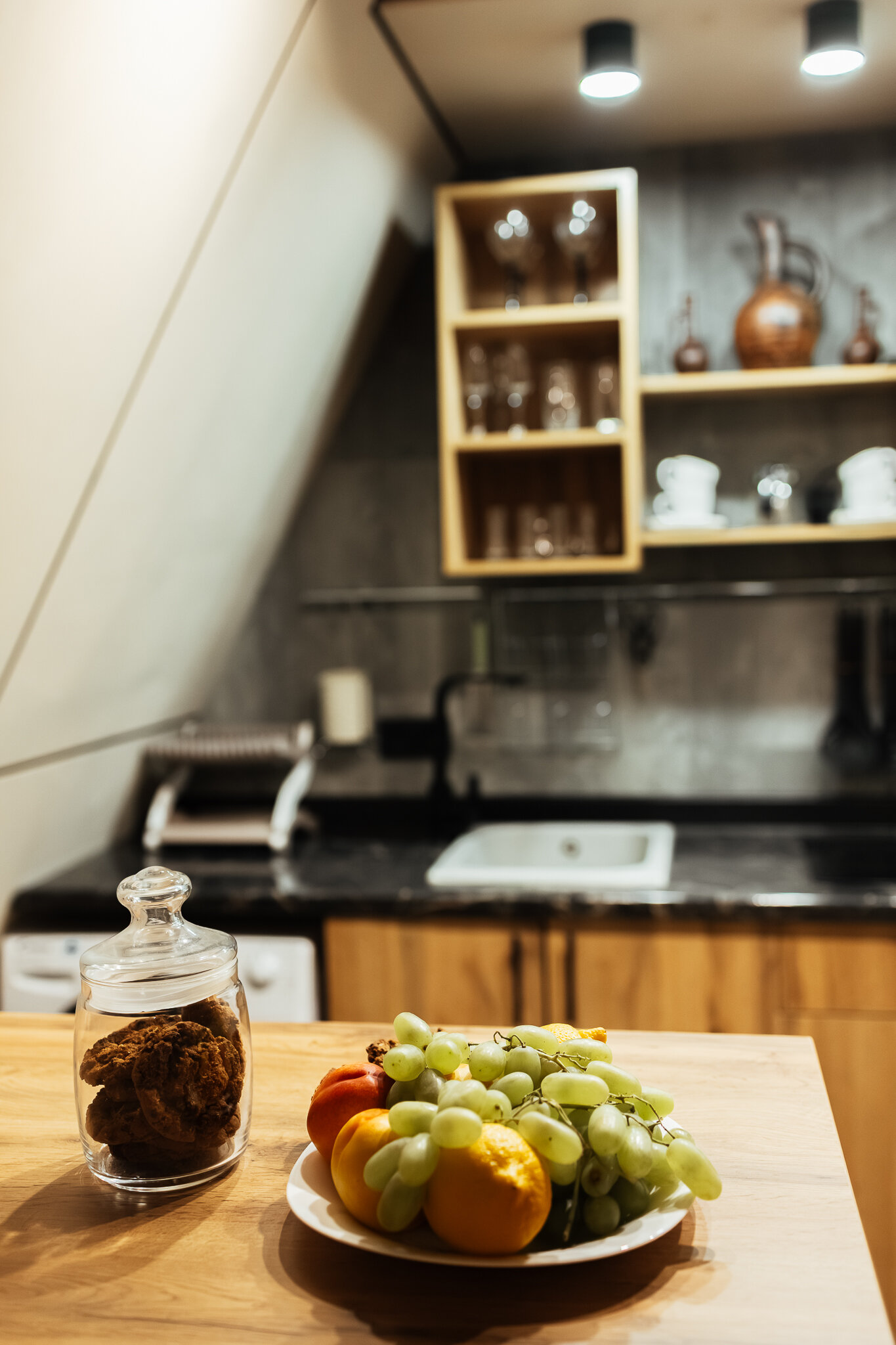 Дом A-frame лесной