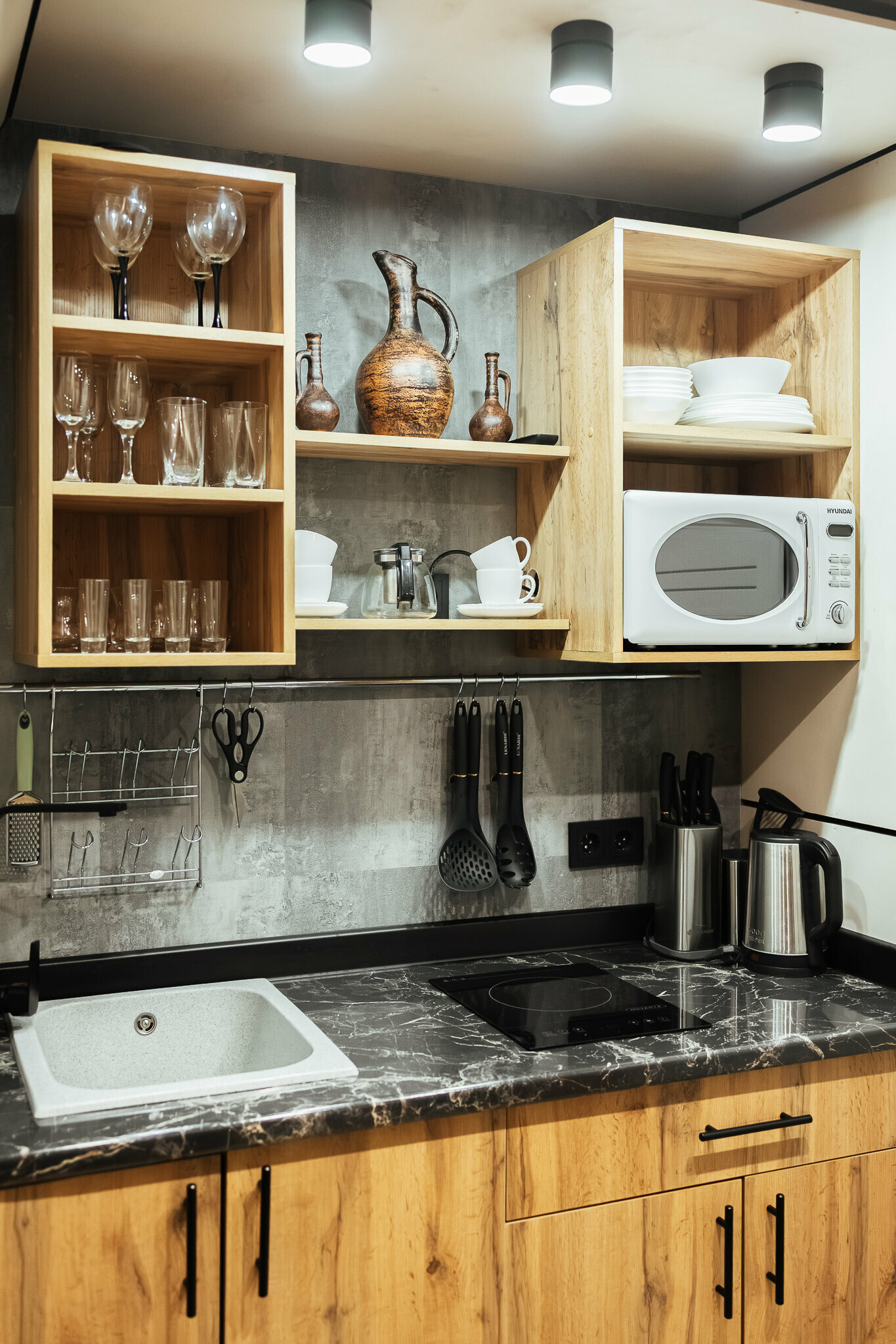 Дом A-frame лесной