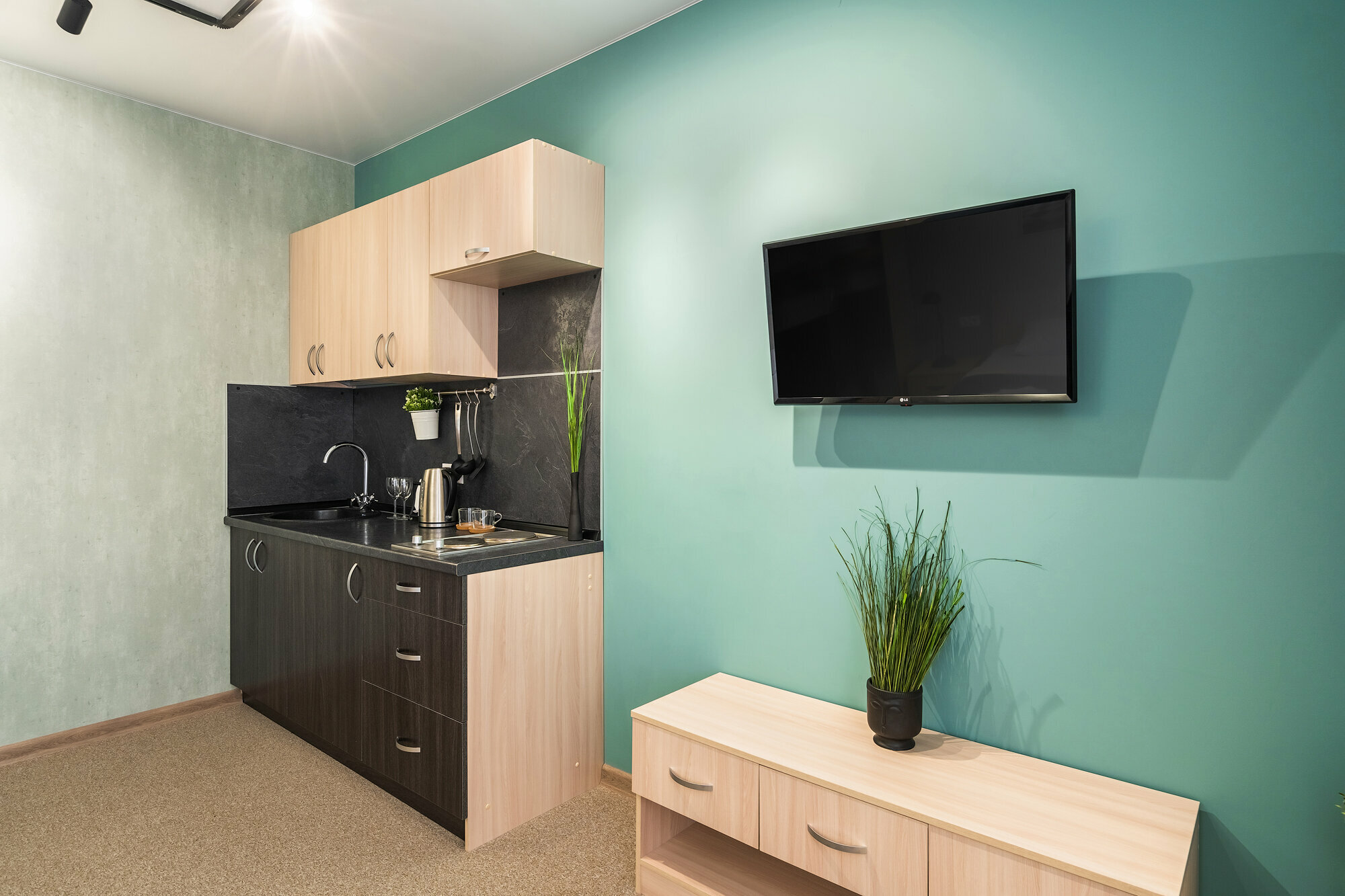 Двухместный номер с 1 кроватью и балконом