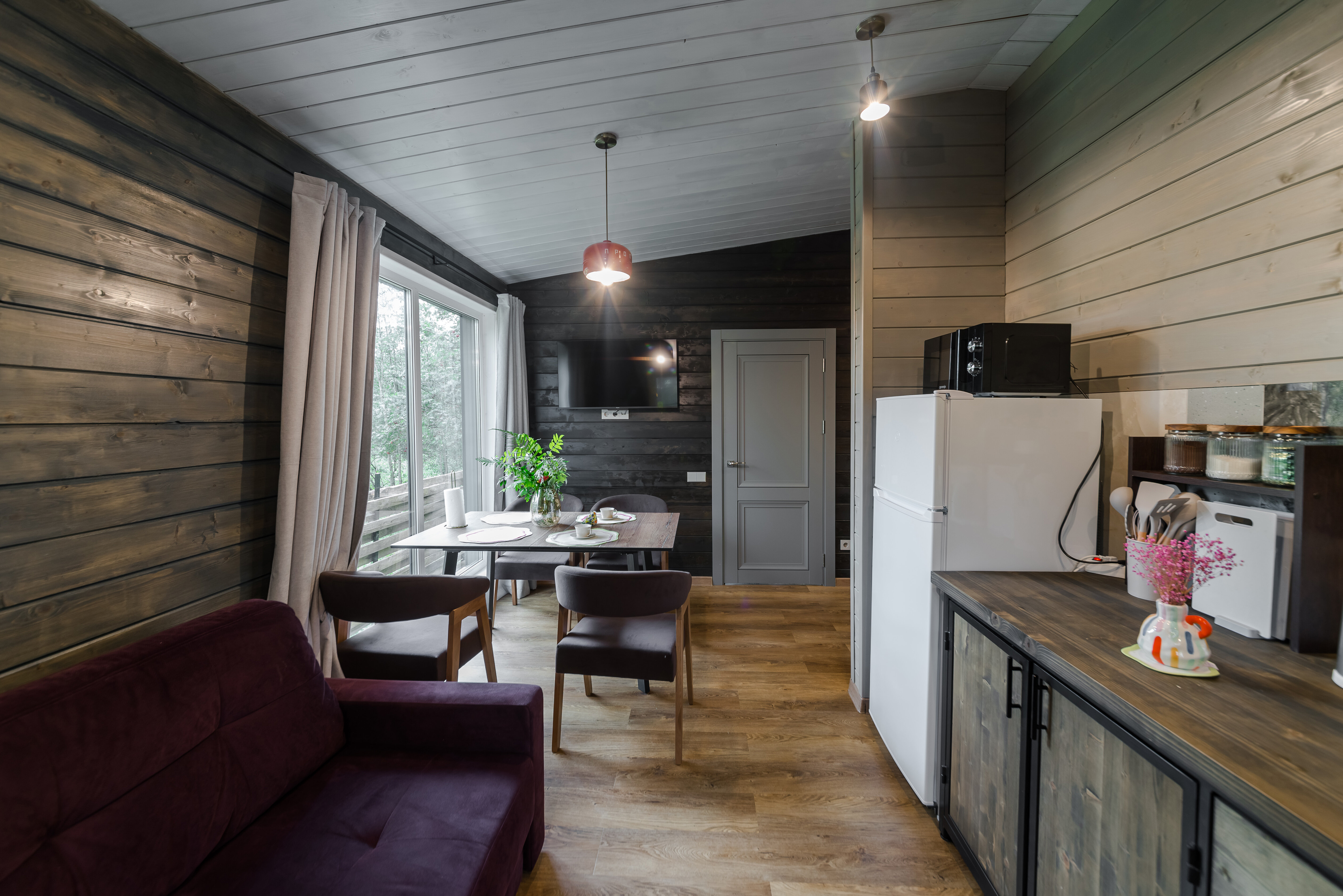 Дом с видом на лес