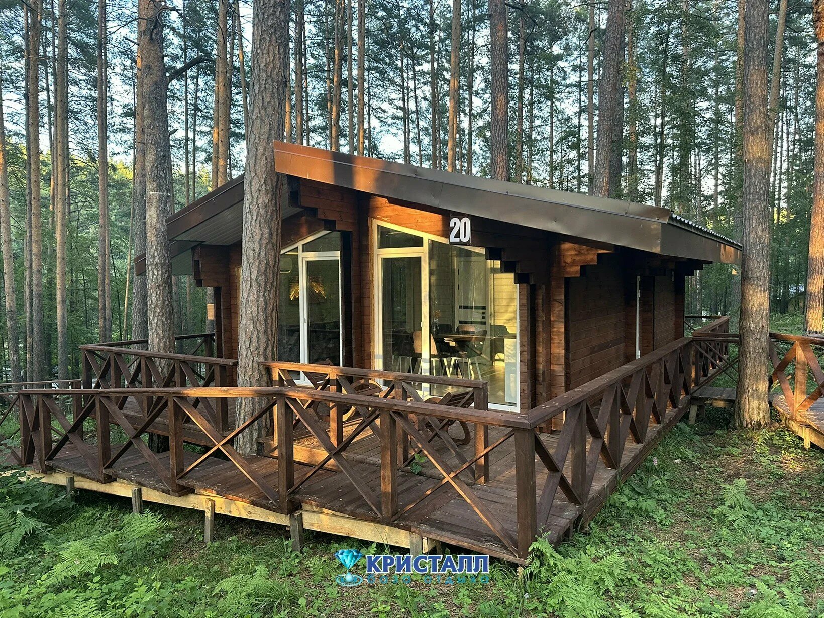 Шале с 2 спальнями