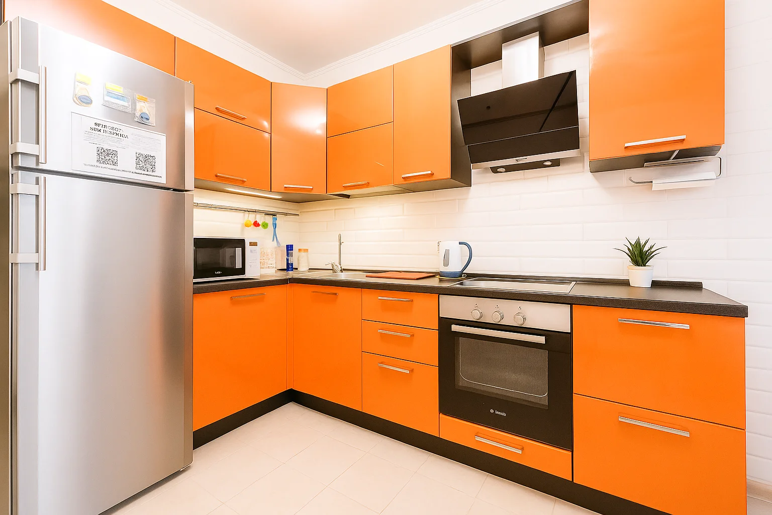 Однокомнатная на 4 человкека у аквапарка, центра и набережной, с приставкой+ смарт-ТВ АЛАЯ