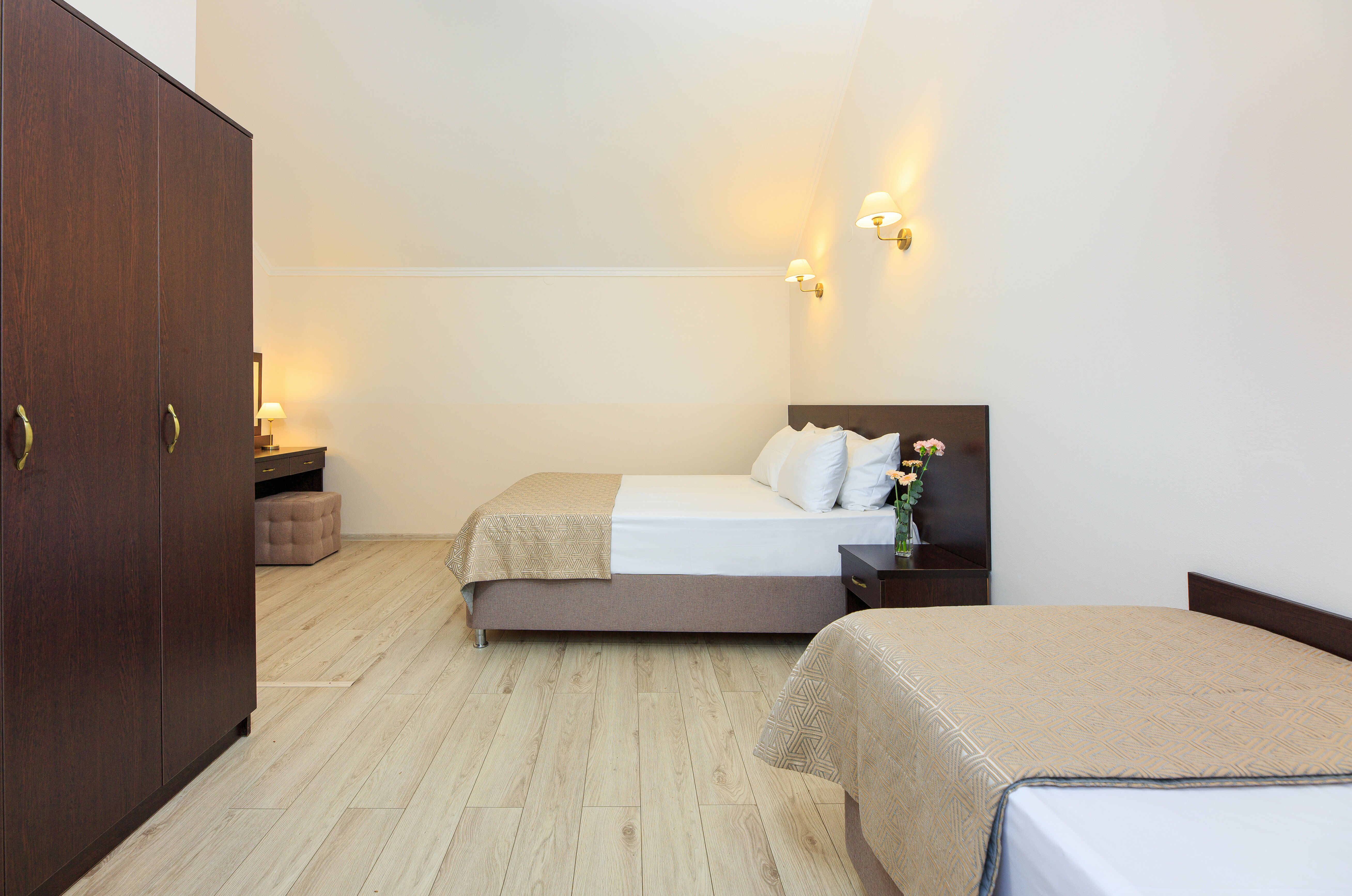 Апартаменты двухкомнатные двухуровневые