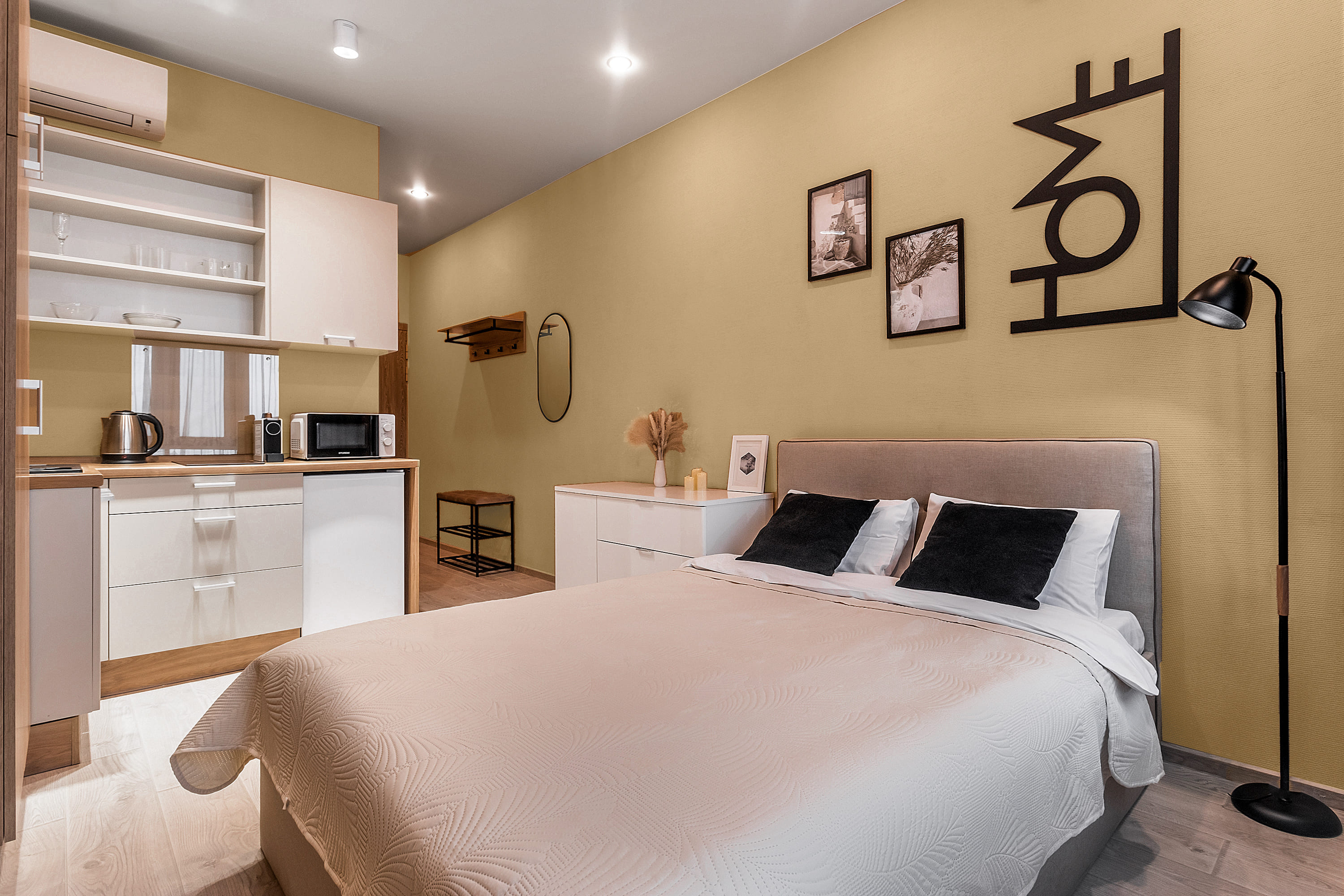 Студия Home с видом на закаты