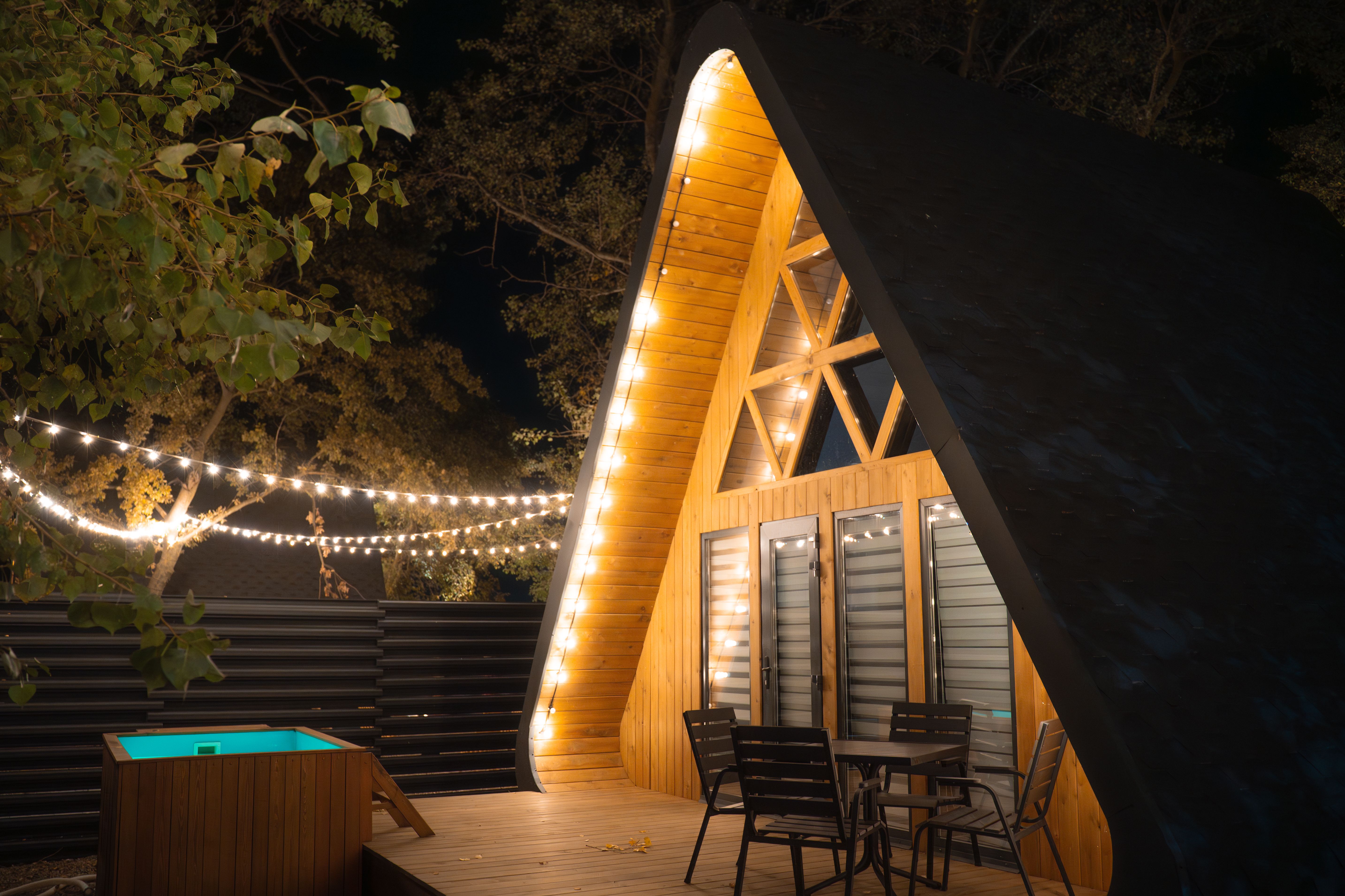 Афрейм  с горячей купелью  "МАЛАХИТ"