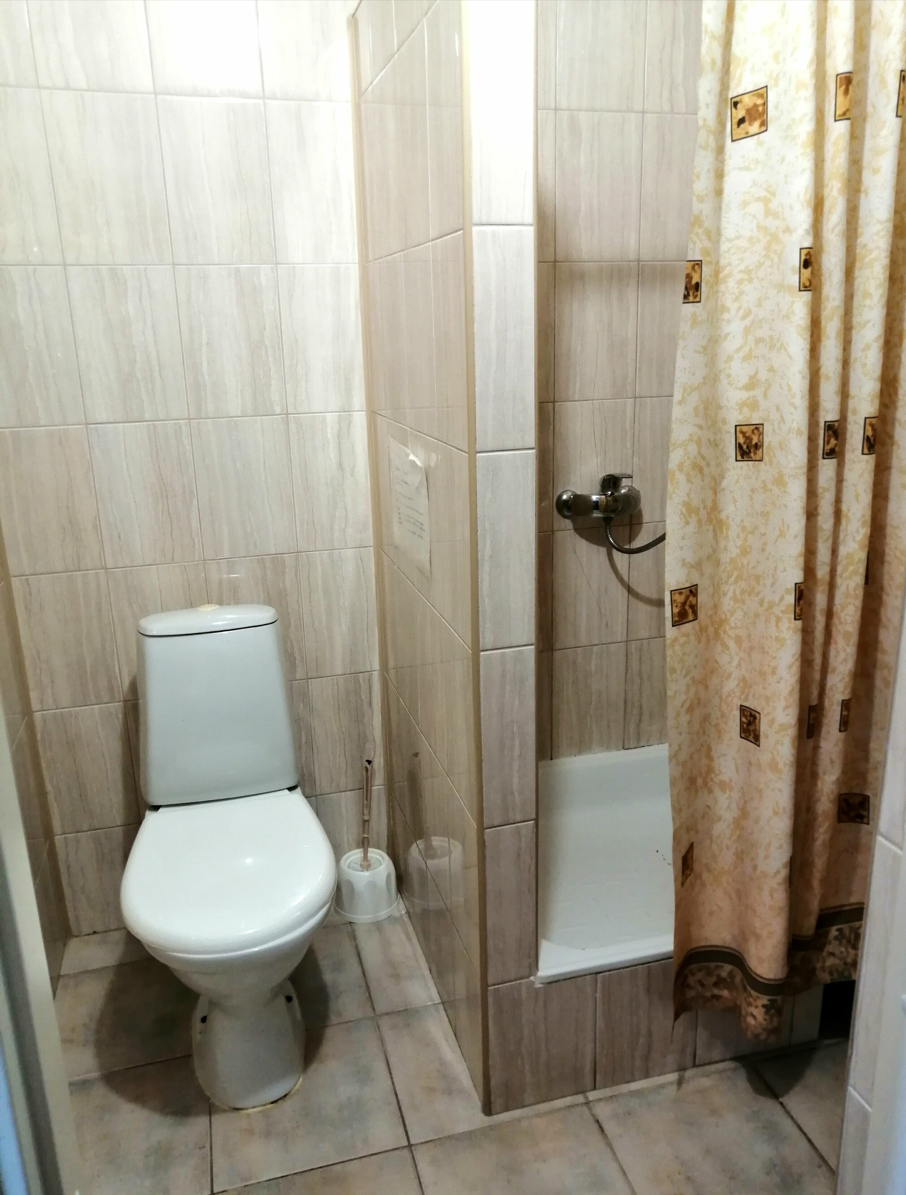 Одноместный номер с душем