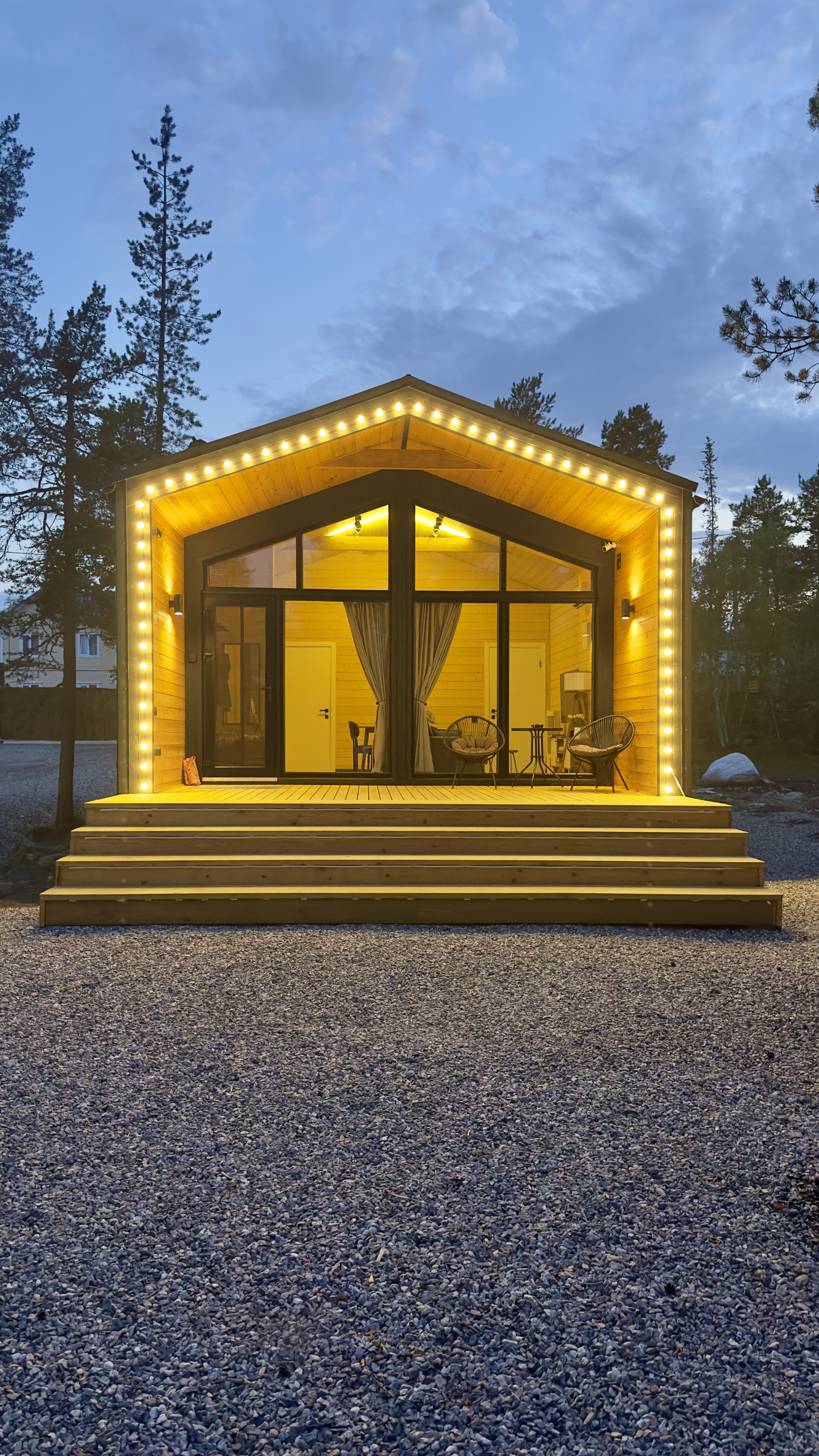 Дом с видом на лес