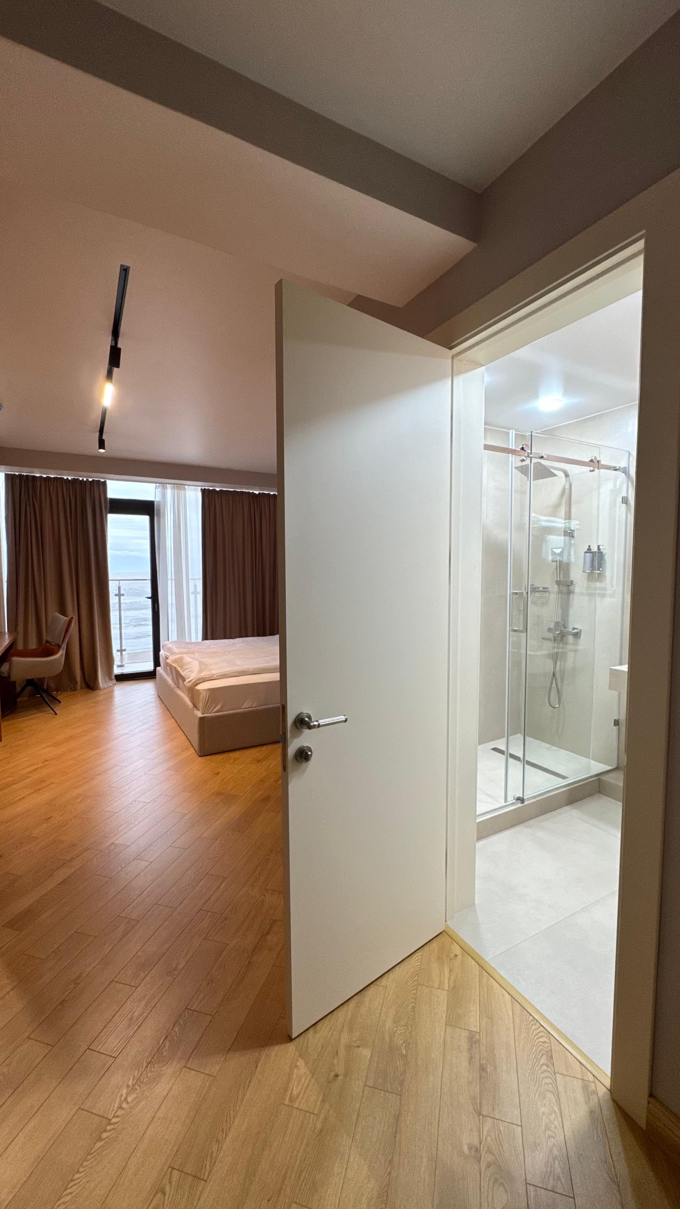 Двухместный номер Делюкс с 1 кроватью и балконом, вид на море