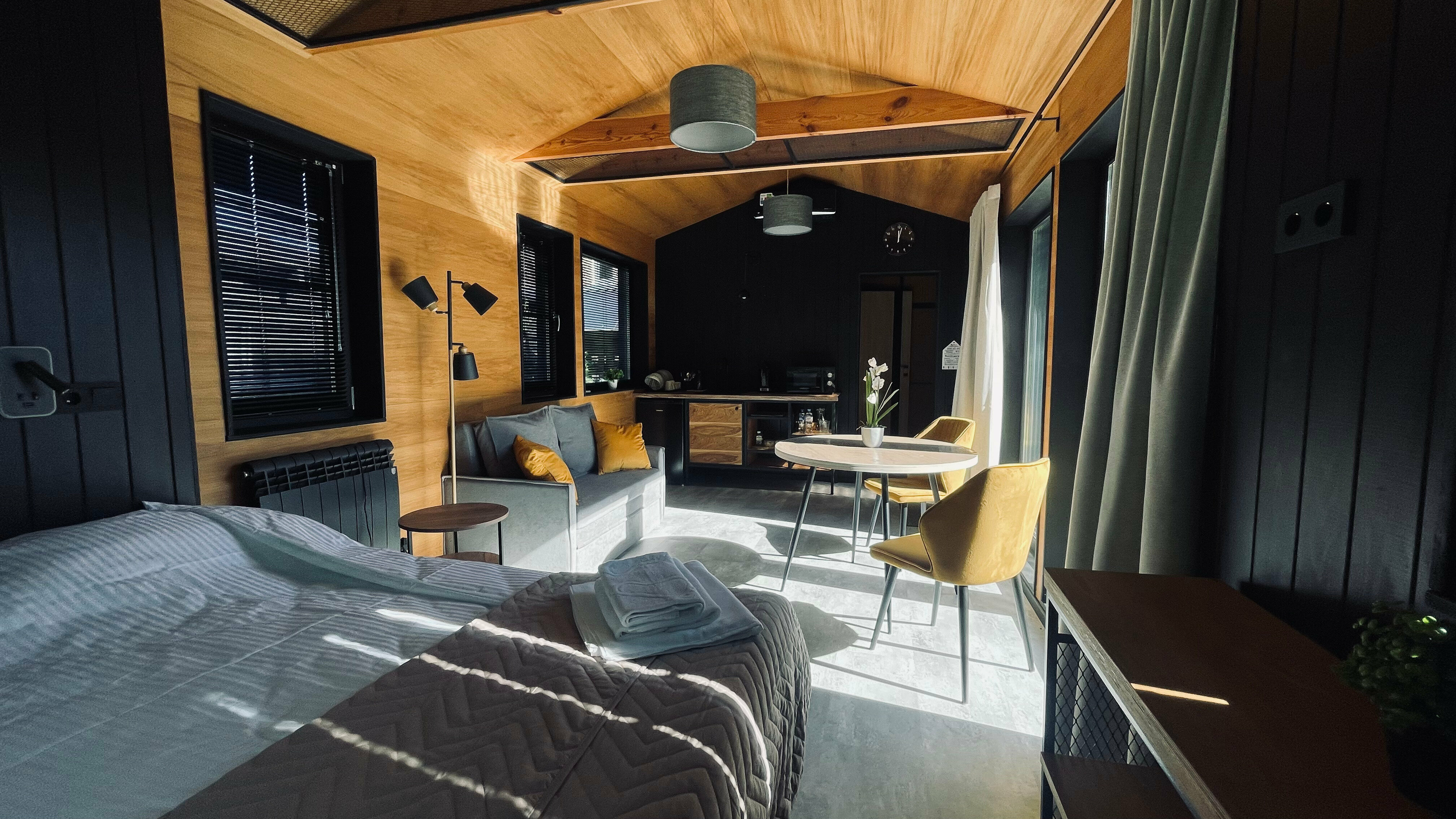 Барнхаус с видом на лес