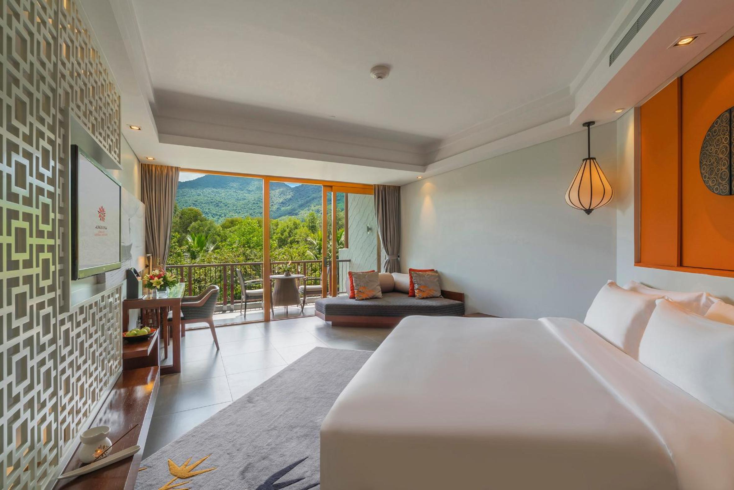 Grand King Room with Balcony and Garden View