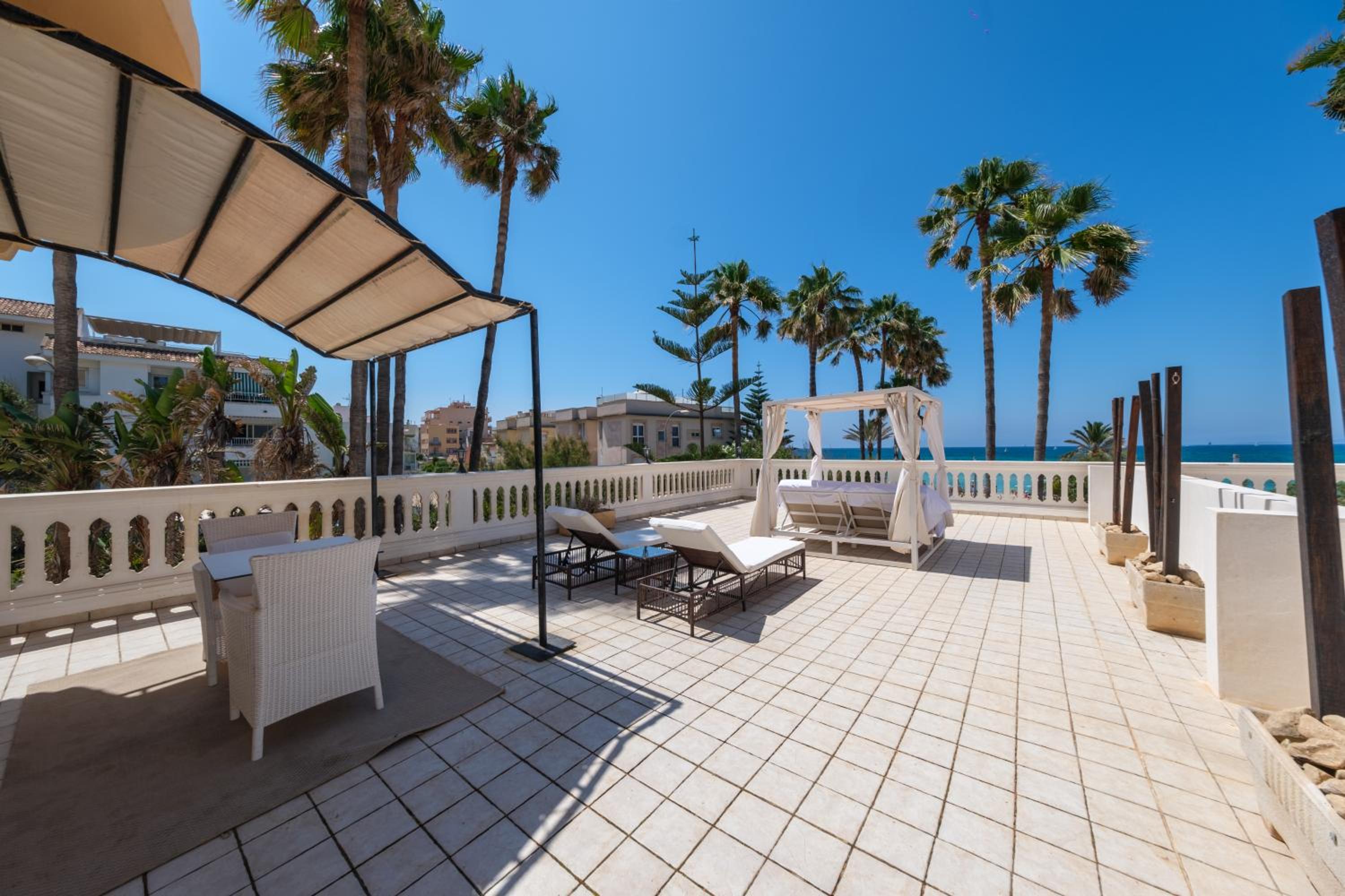 Twin Room with Panoramic Terrace and Sea View