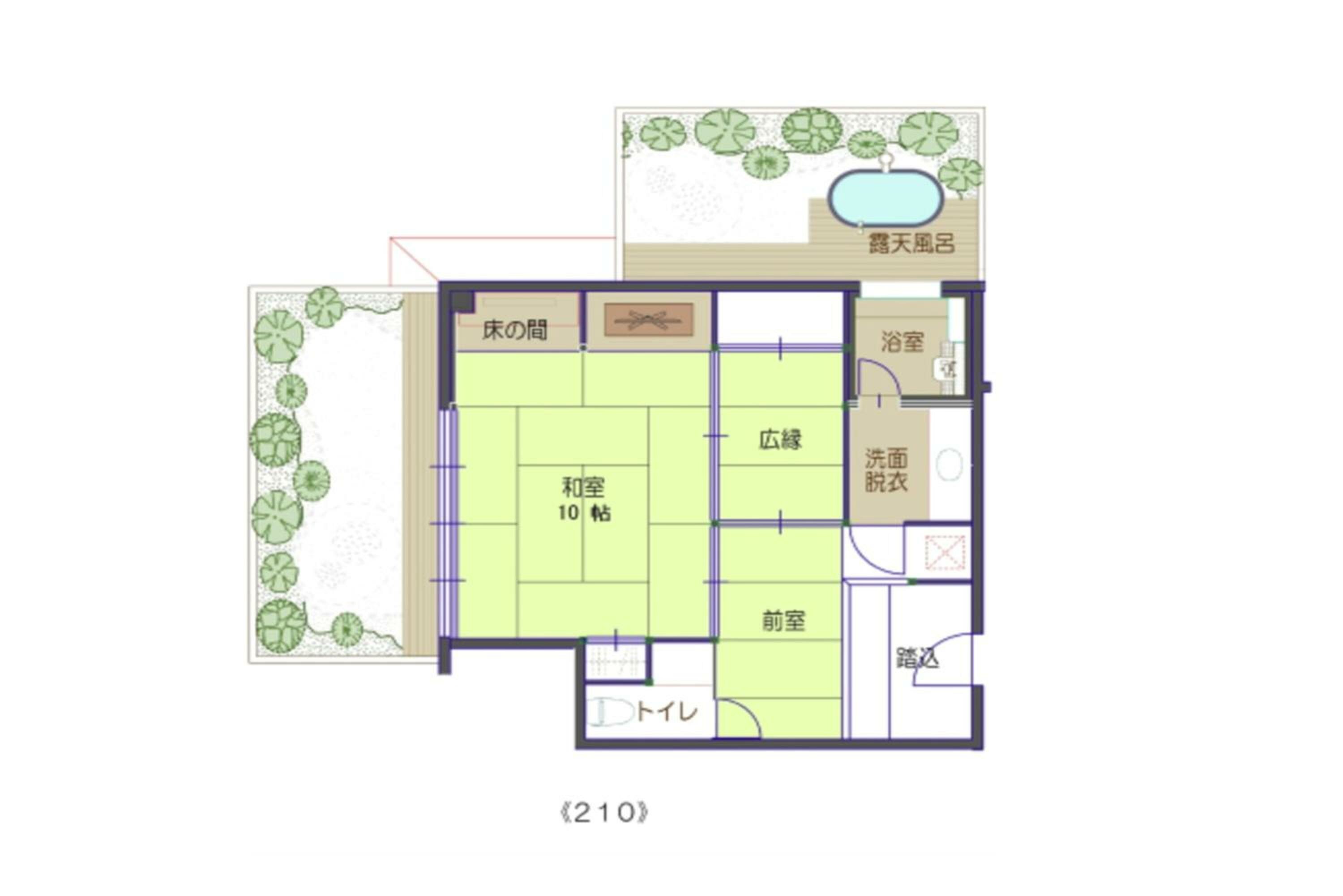 Renovated - Japanese-Style Room with Open-Air Bath and Private Garden