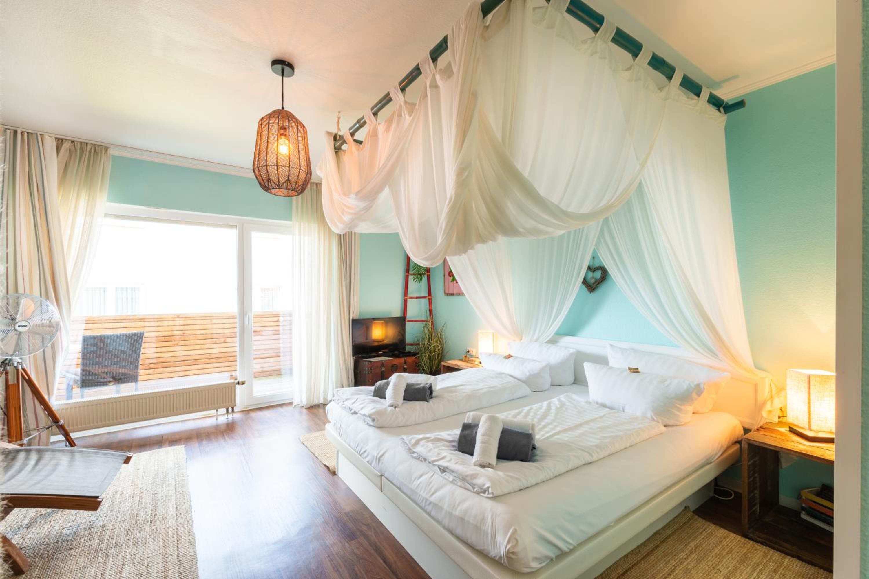 Double Room with Balcony and Sauna