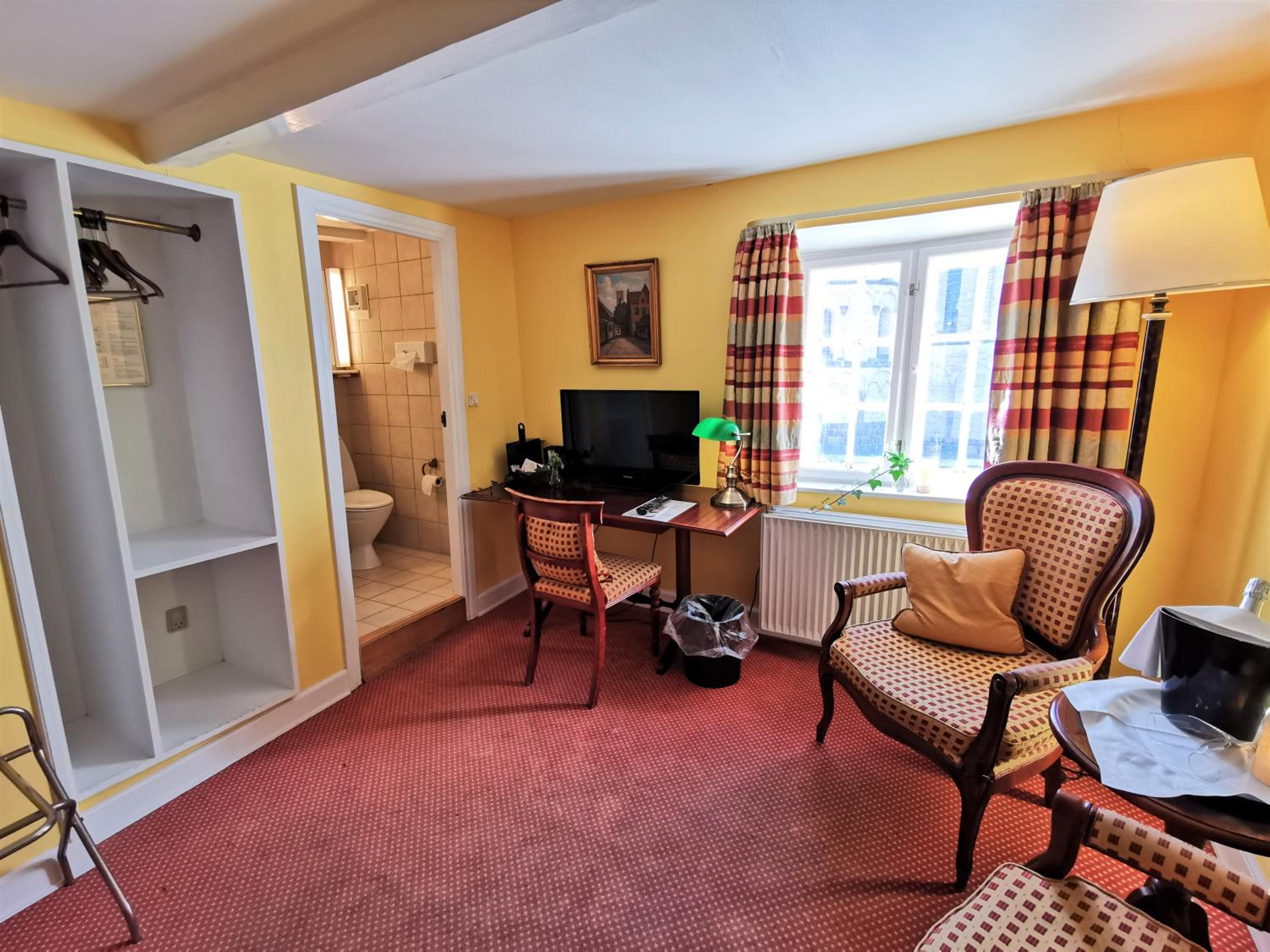 Double or Twin Room with View of the Catedral of Ribe