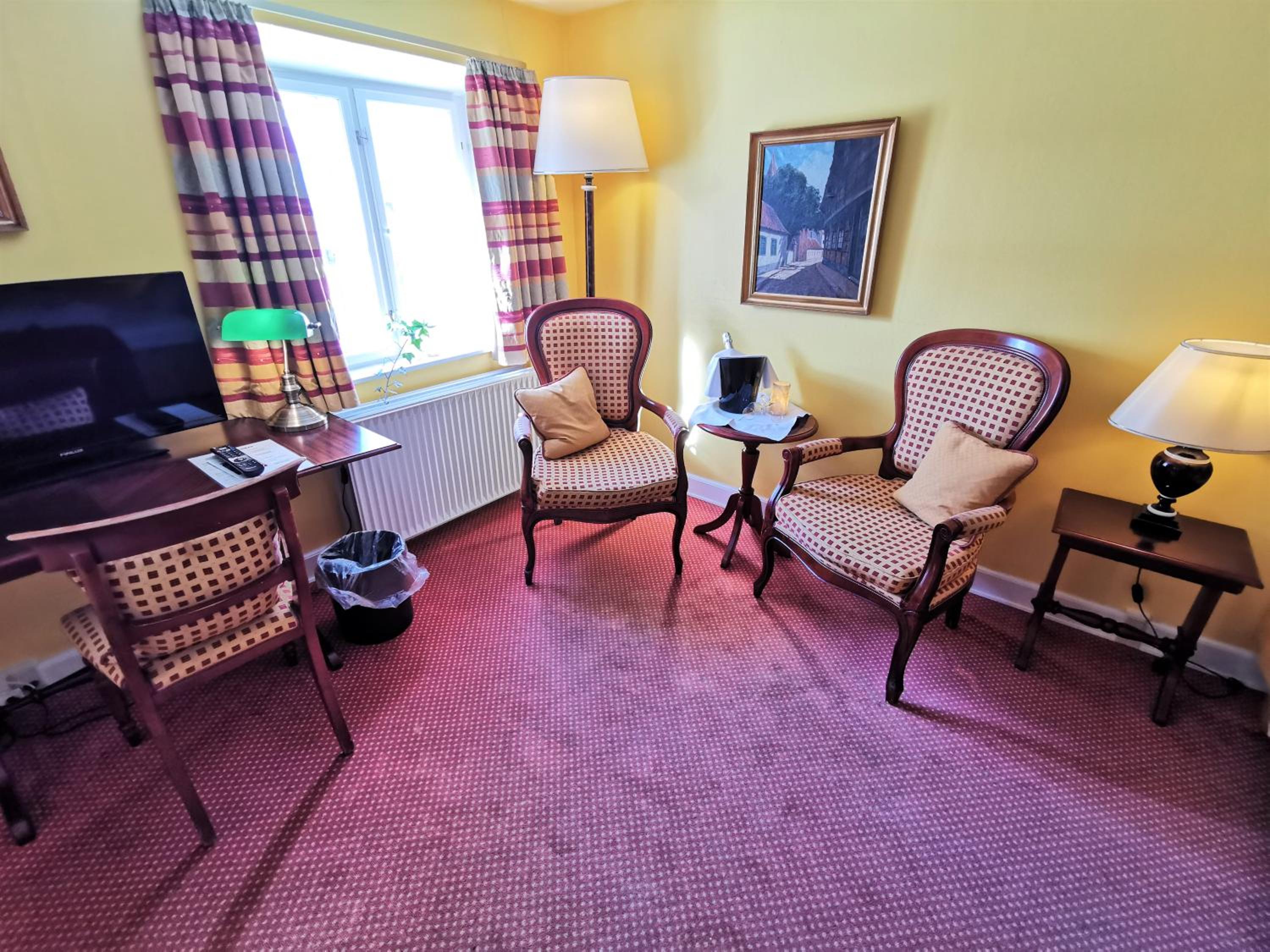 Double or Twin Room with View of the Catedral of Ribe