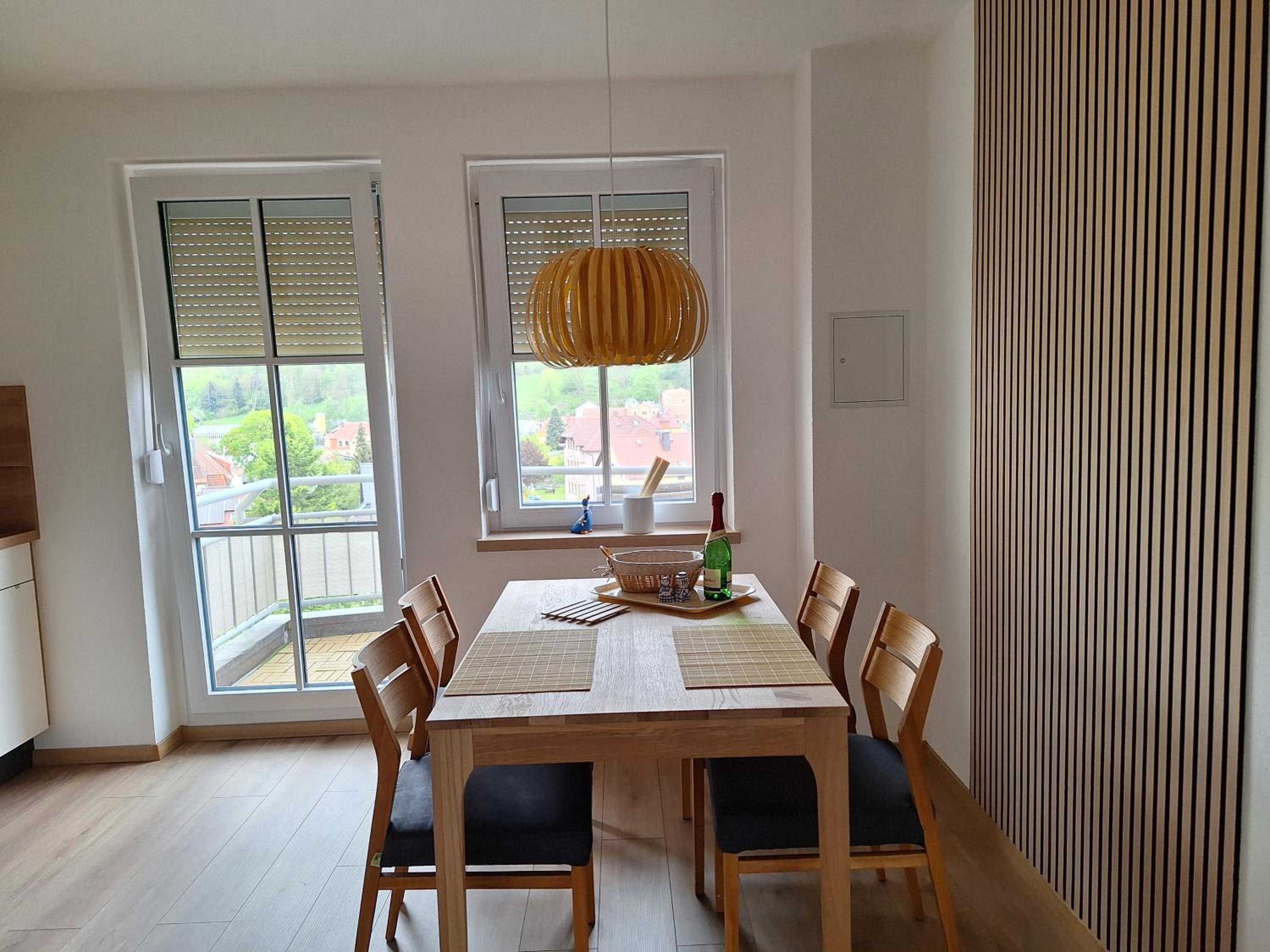 Two-Bedroom Apartment with Balcony