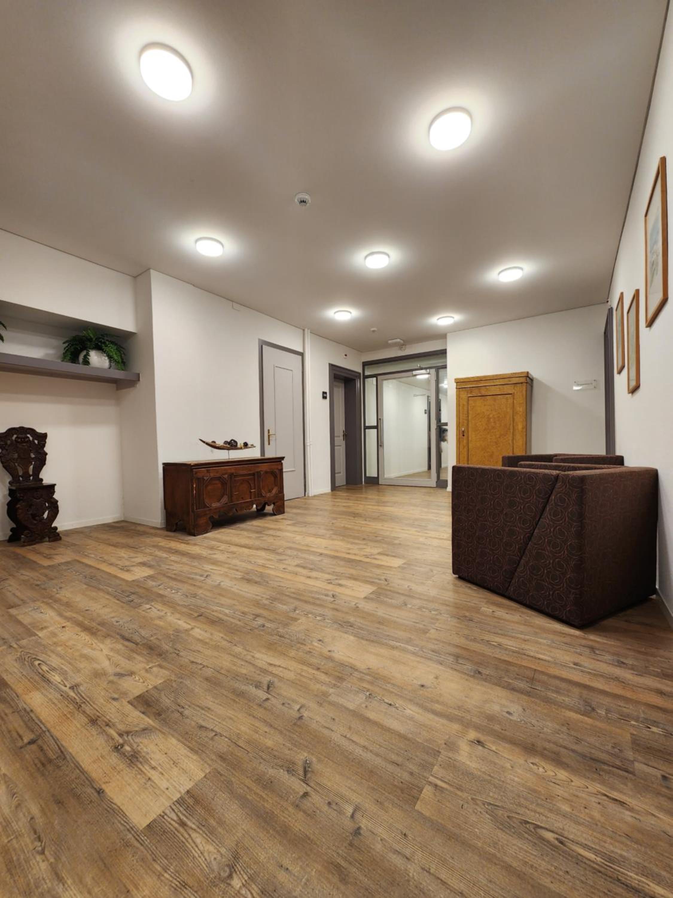 Family Room with Shower