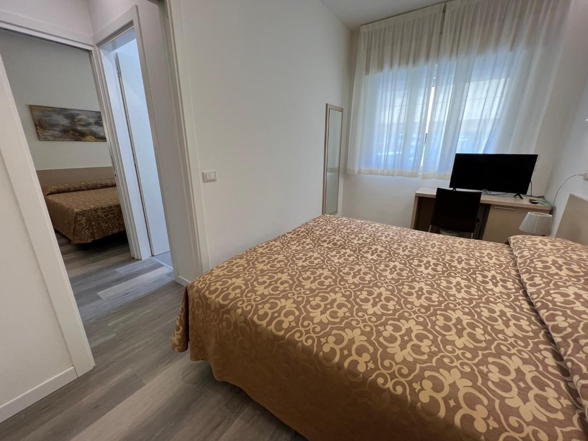 Two Connecting Double Rooms
