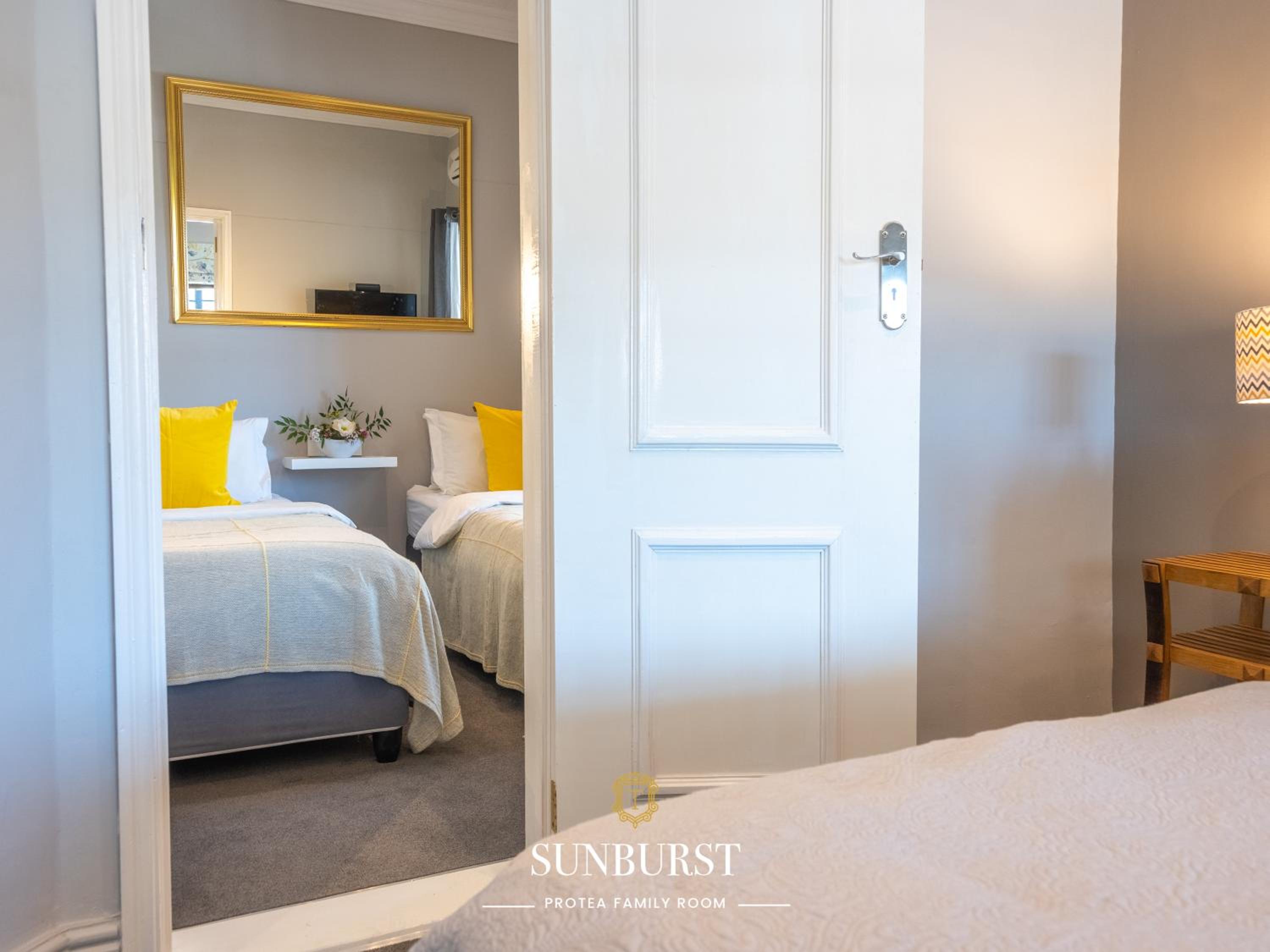 Sunburst Protea Family Room