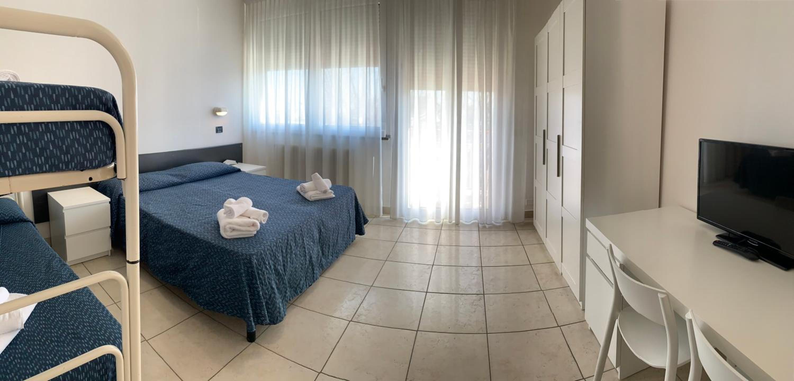 Quadruple Room with Balcony