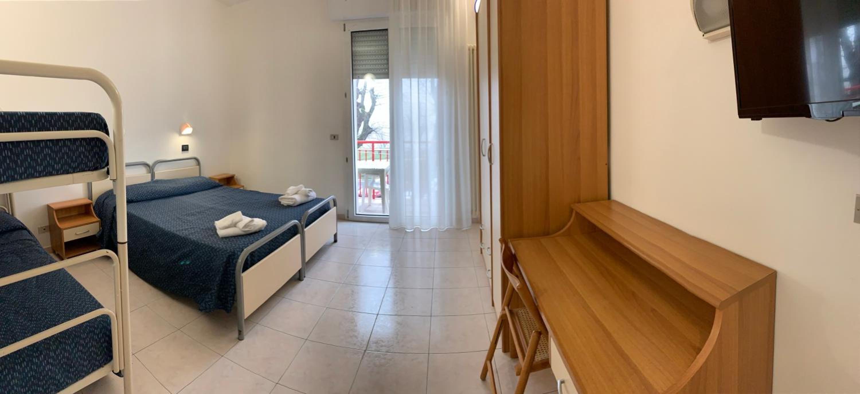 Quadruple Room with Balcony