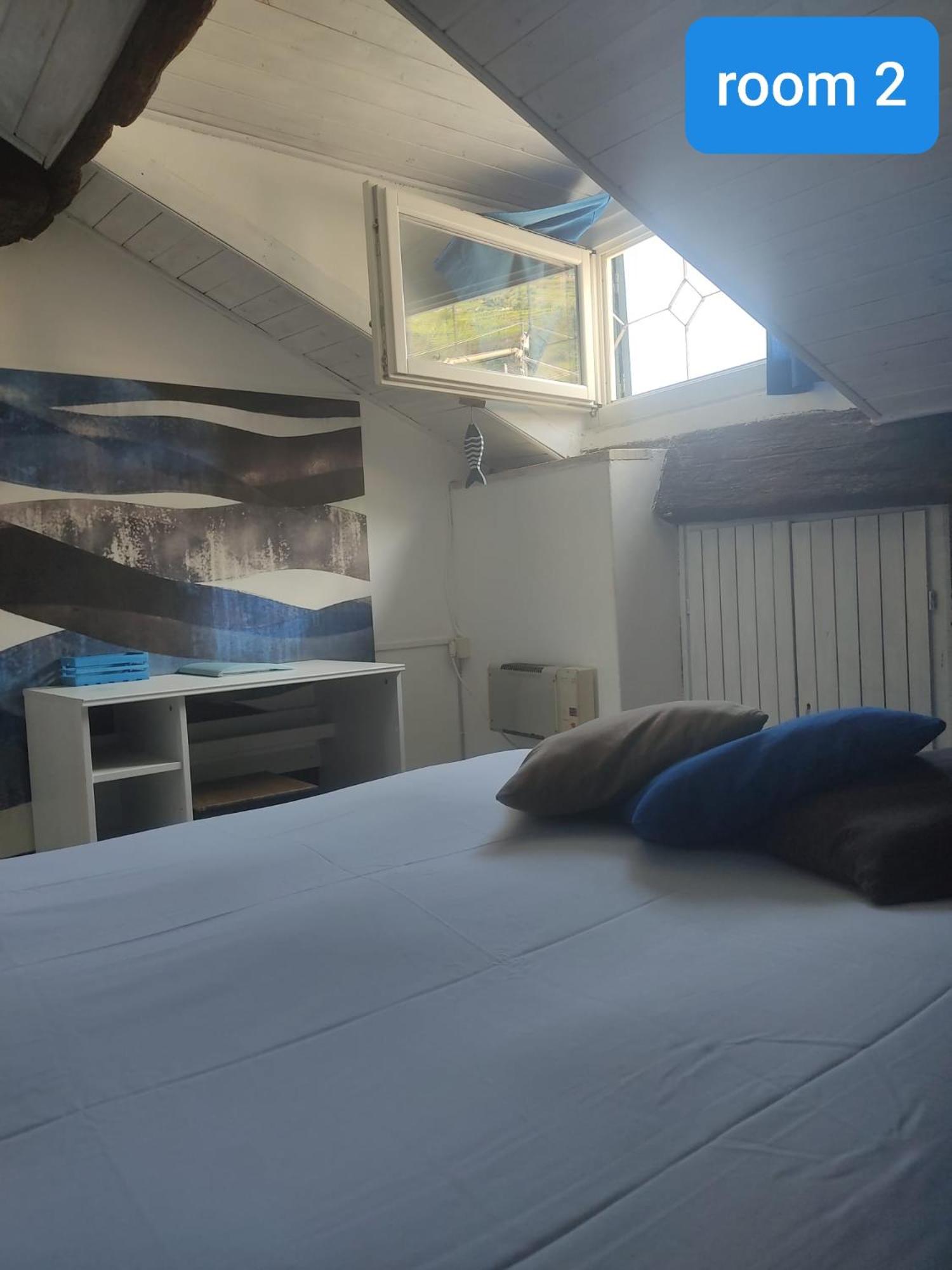 Double Room with Private External Bathroom and Partial Sea View