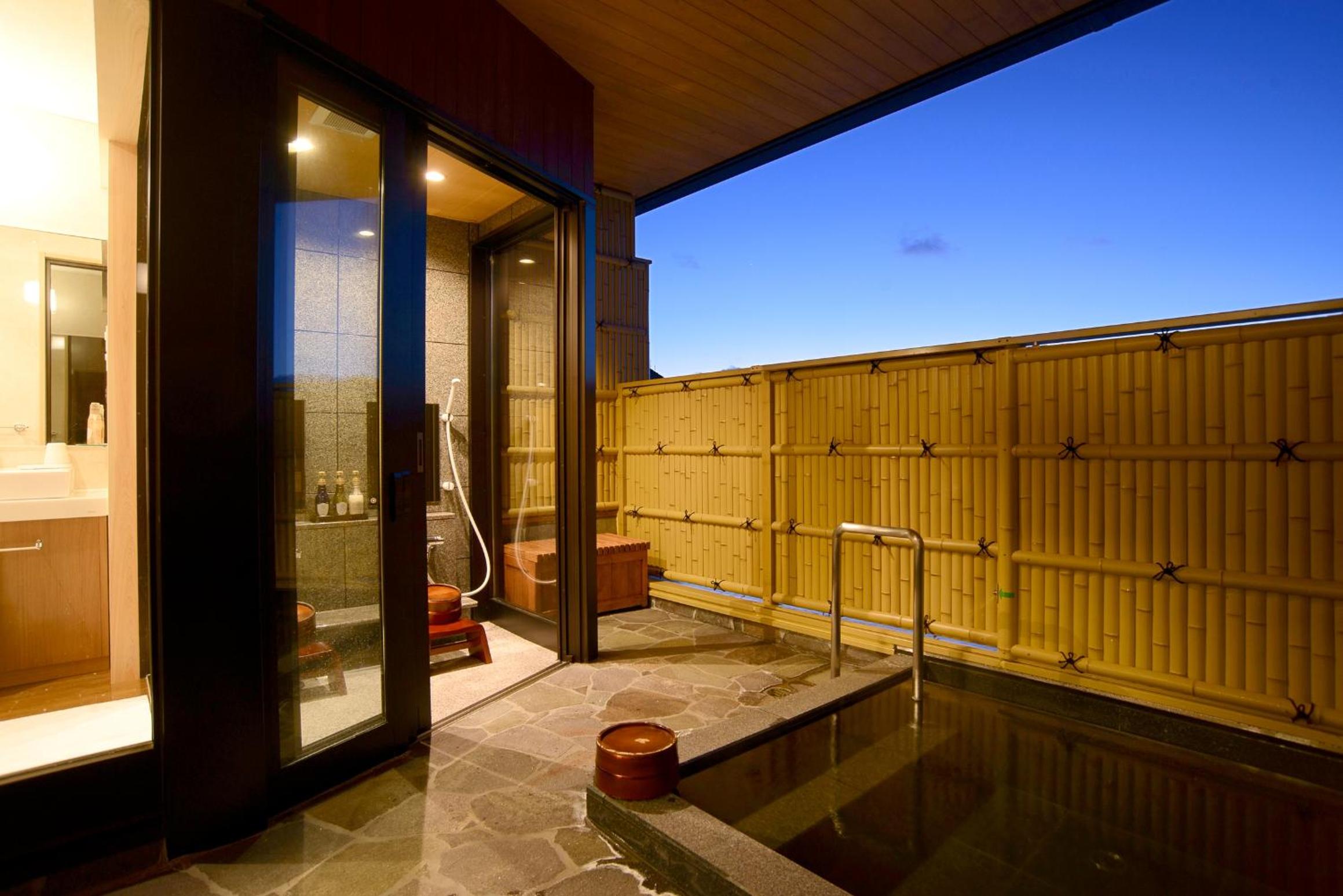 Twin Room with Tatami Area and Open-Air Bath