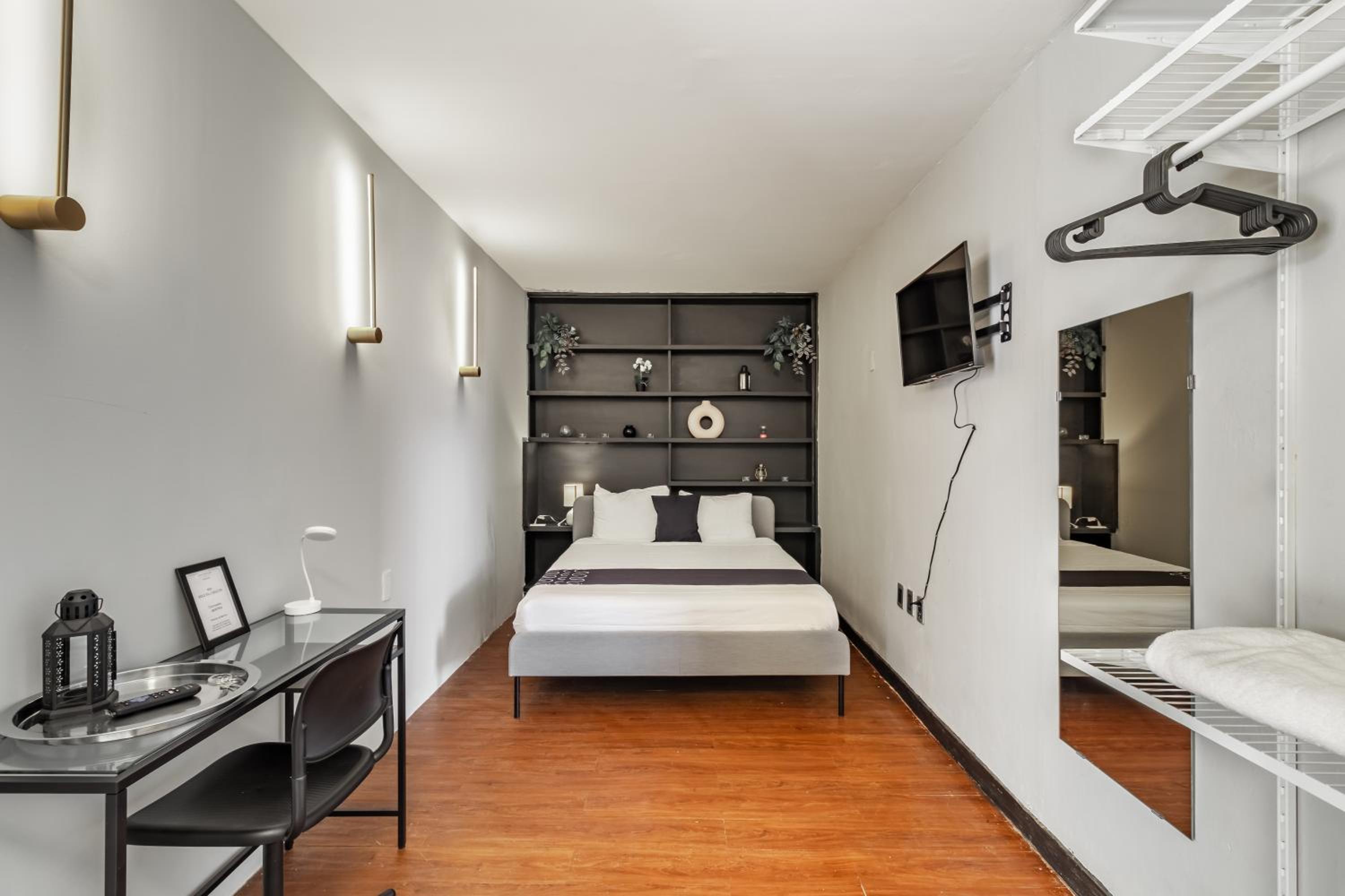 Queen Room with Shared Bathroom