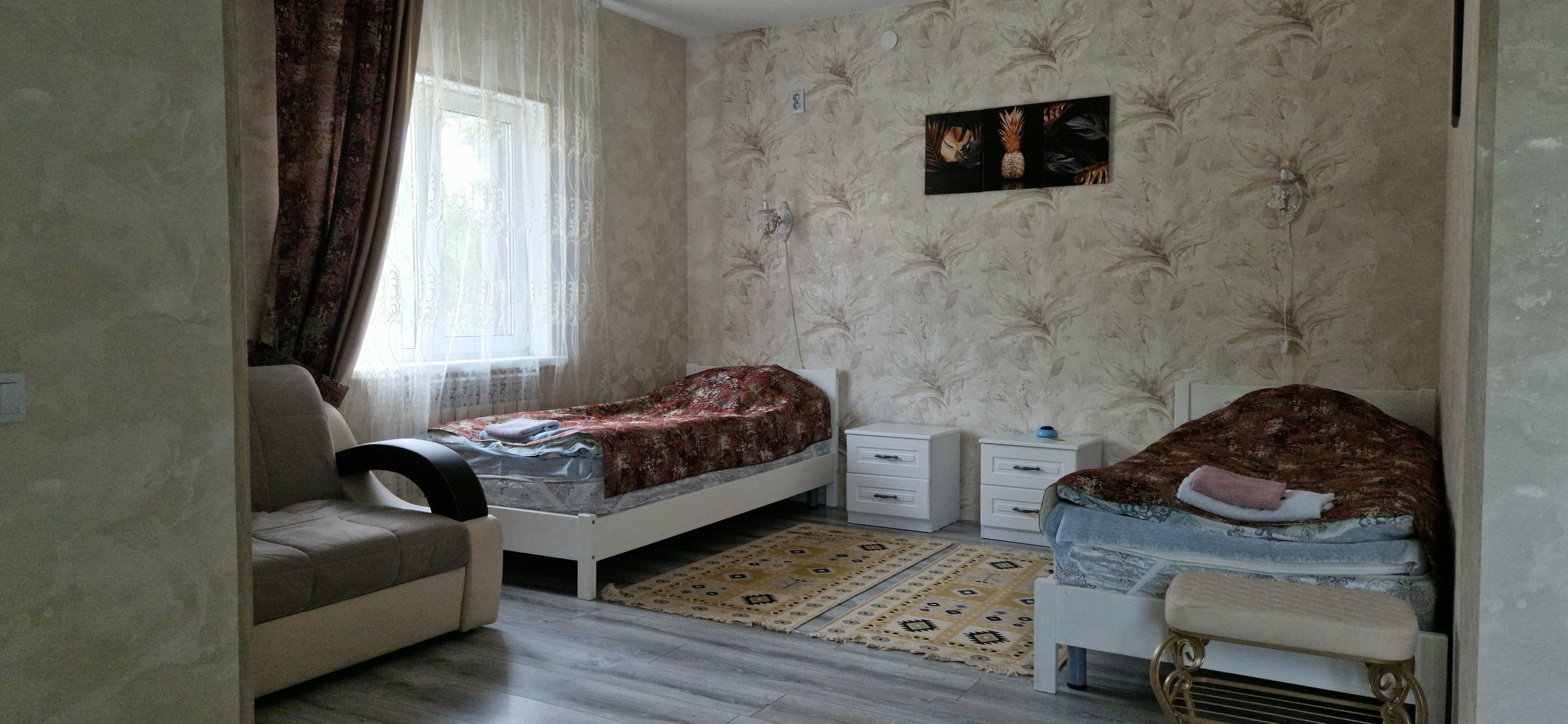 Бюджетный двухместный номер с 2 отдельными кроватями